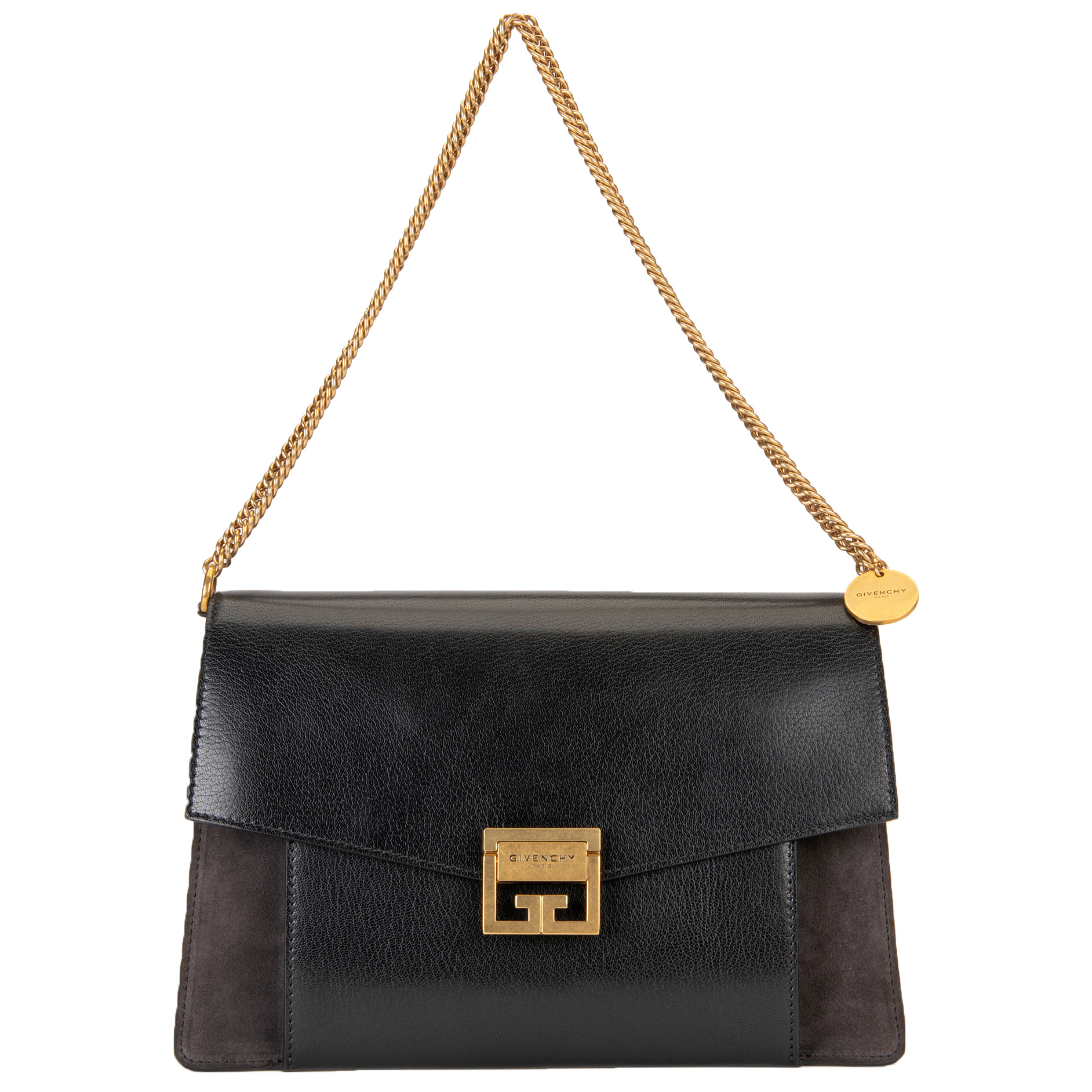 Givenchy Two Toned Med GV3 Bag, Black/Grey | Costco