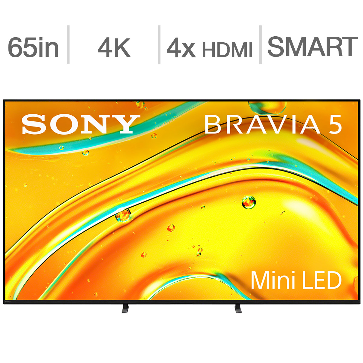 Sony 65" Class - BRAVIA 5 Series - 4K HDR Mini LED TV