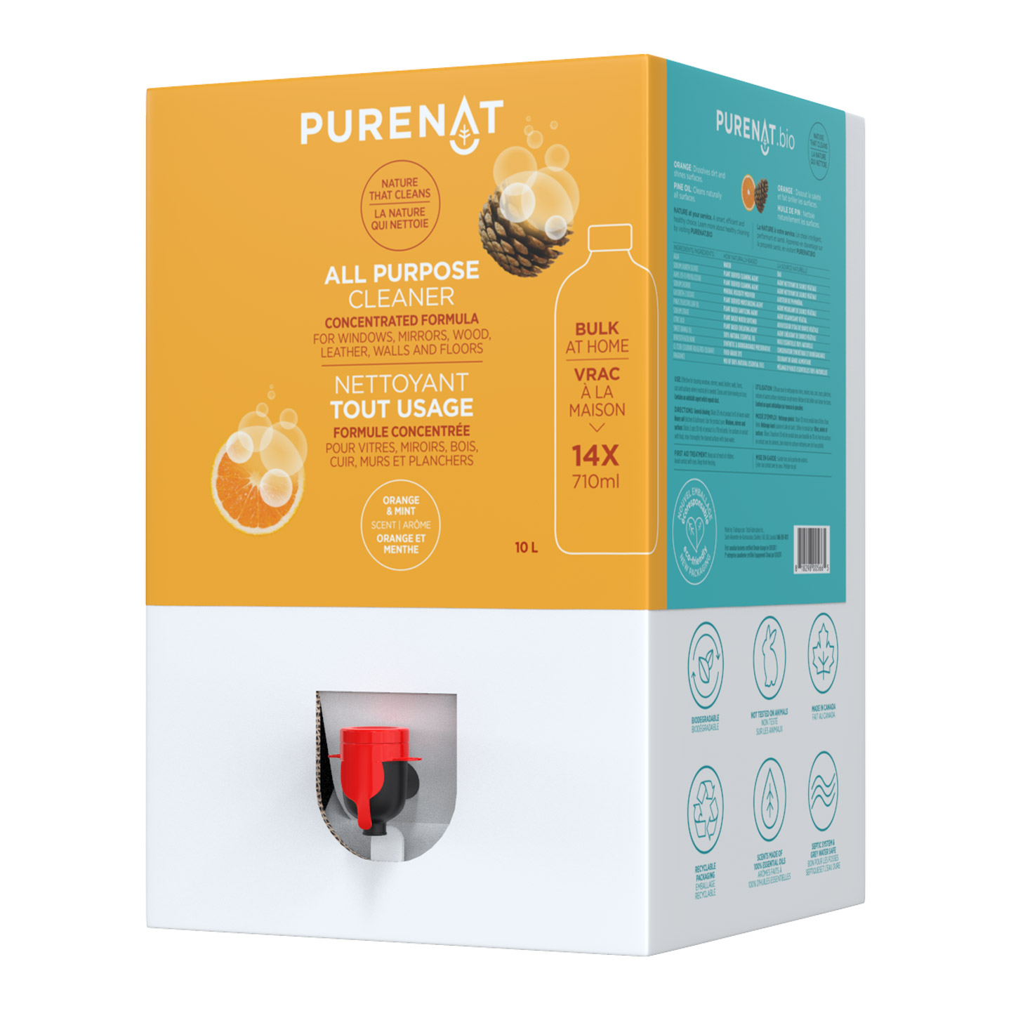Purenat  All -Purpose Cleaner Bulk Refill 10 L 