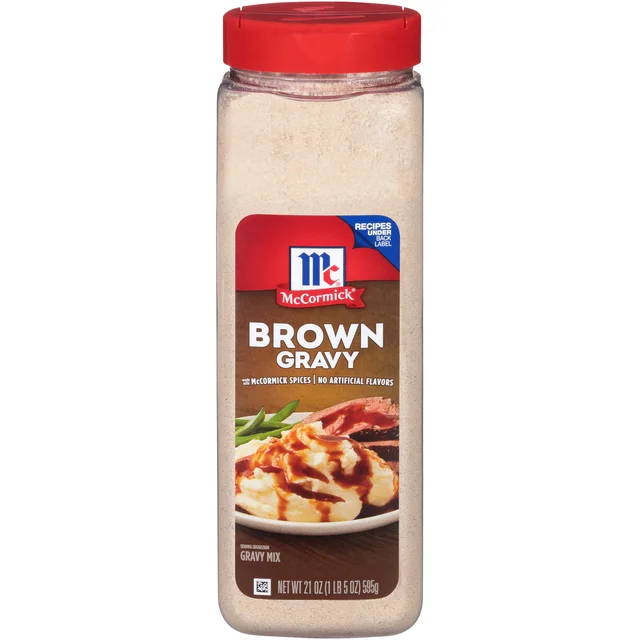 McCormick Brown Gravy Mix, 21 oz