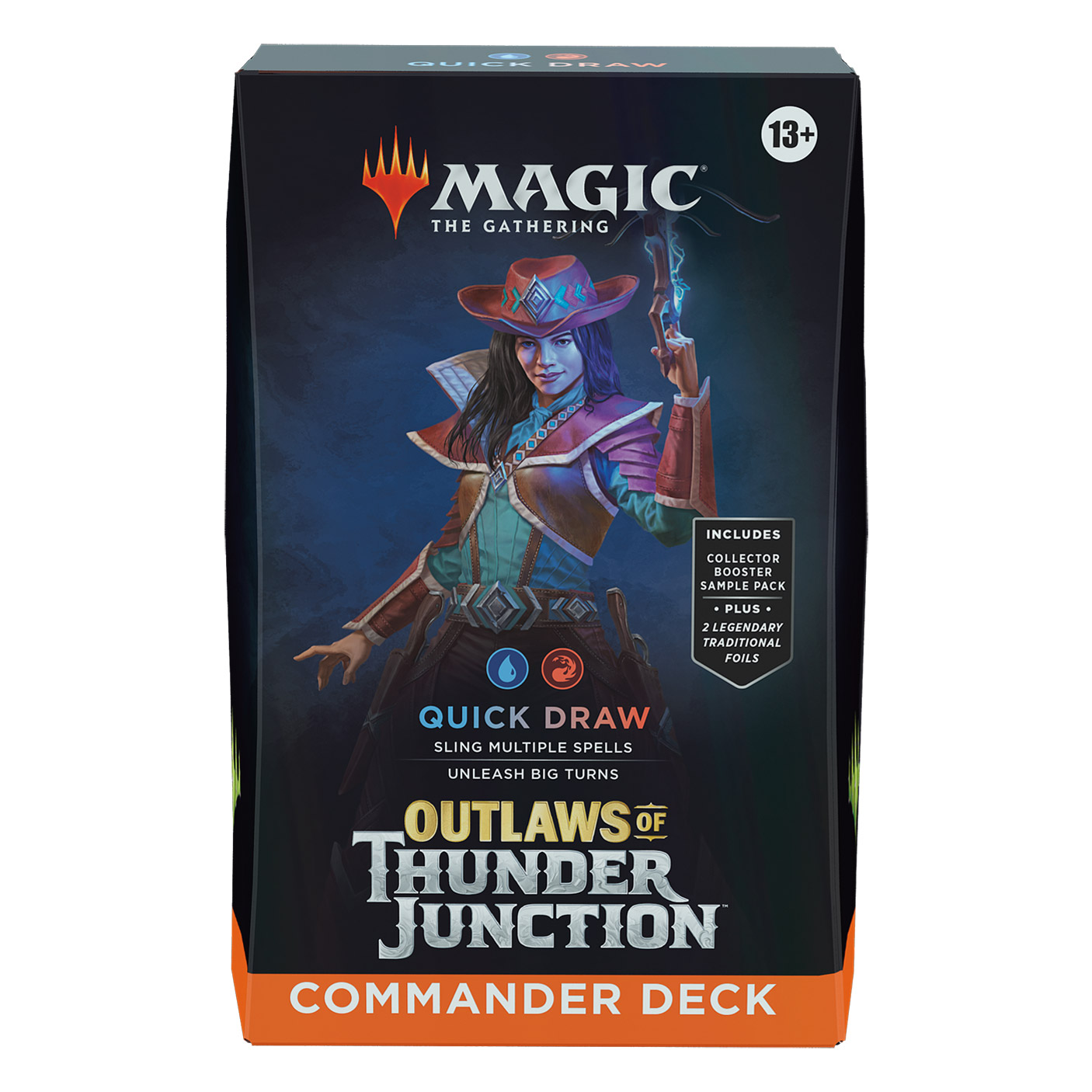 Magic: The Gathering Outlaws of Thunder Junction Deluxe Commander Kit ...