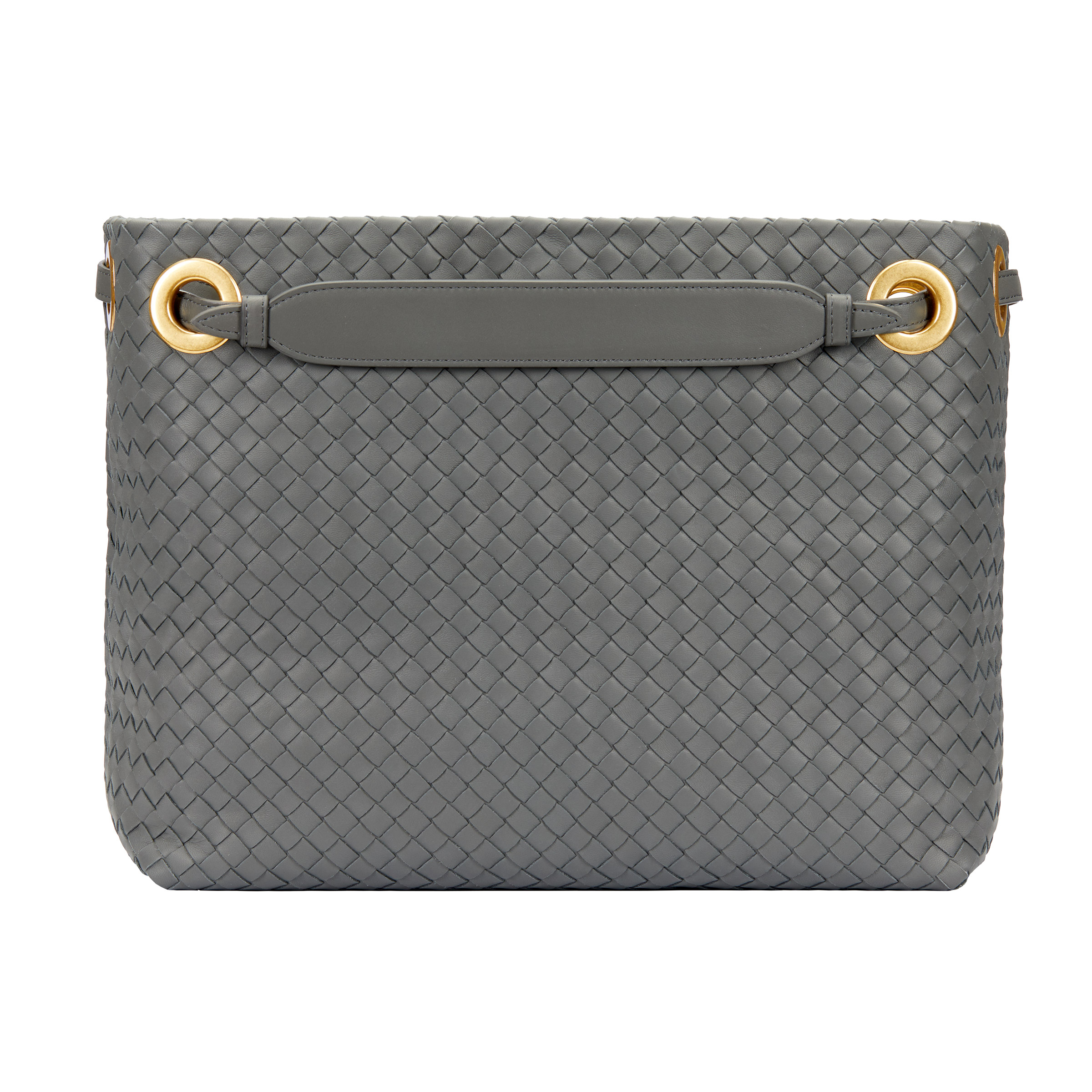 Bottega Veneta Medium Shoulder Bag, Gray | Costco