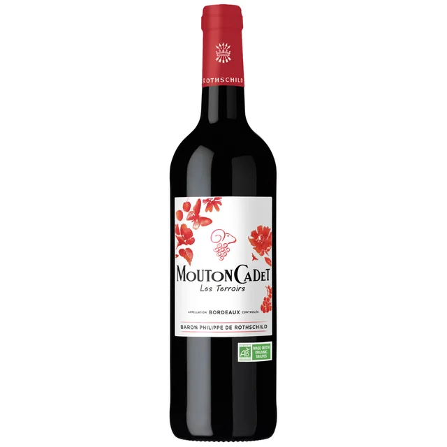 MOUTON CADET MERLOT 'LES TERROIRS' BRODEAUX, FRANCE 750ML