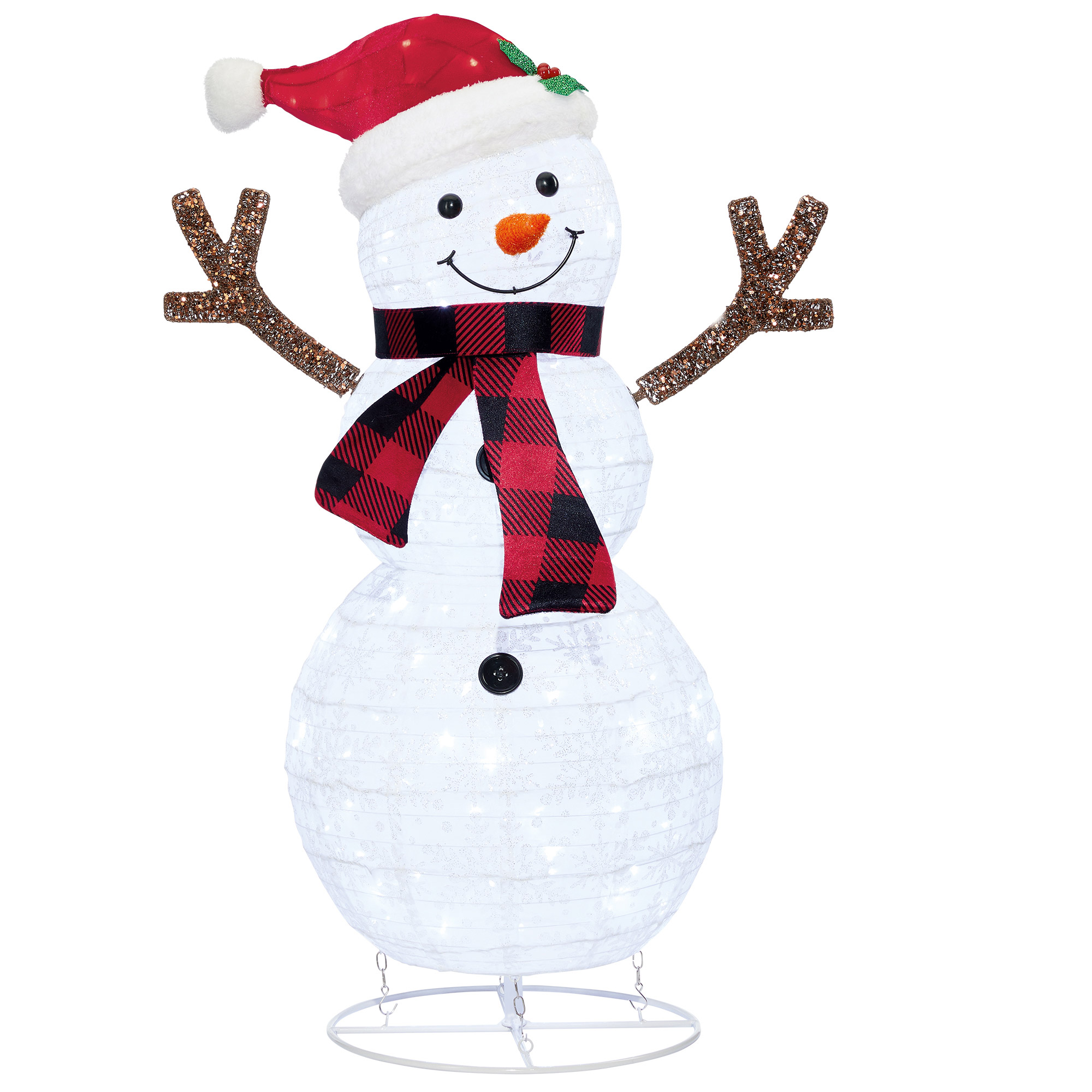 スノーマンファミリーLEDライト Twinkling LED Snowman Family - Set of 3 | Costco