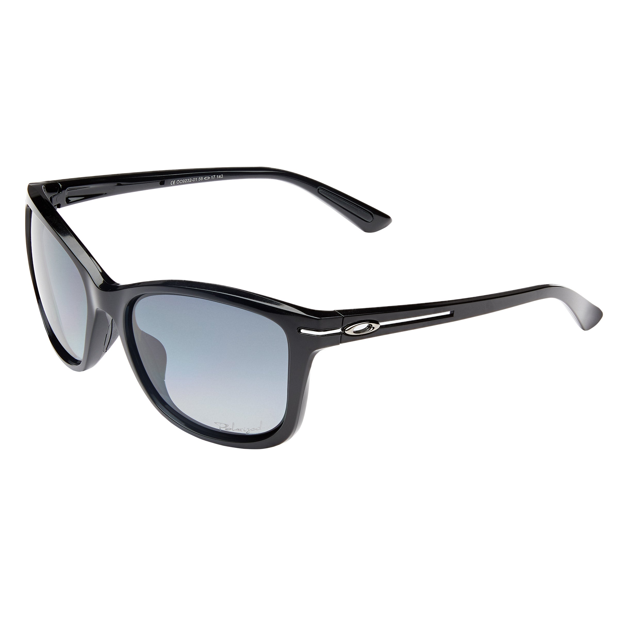 OAKLEY Drop In サングラス Oakley Drop In Polished Black Polarized Sunglasses | Costco
