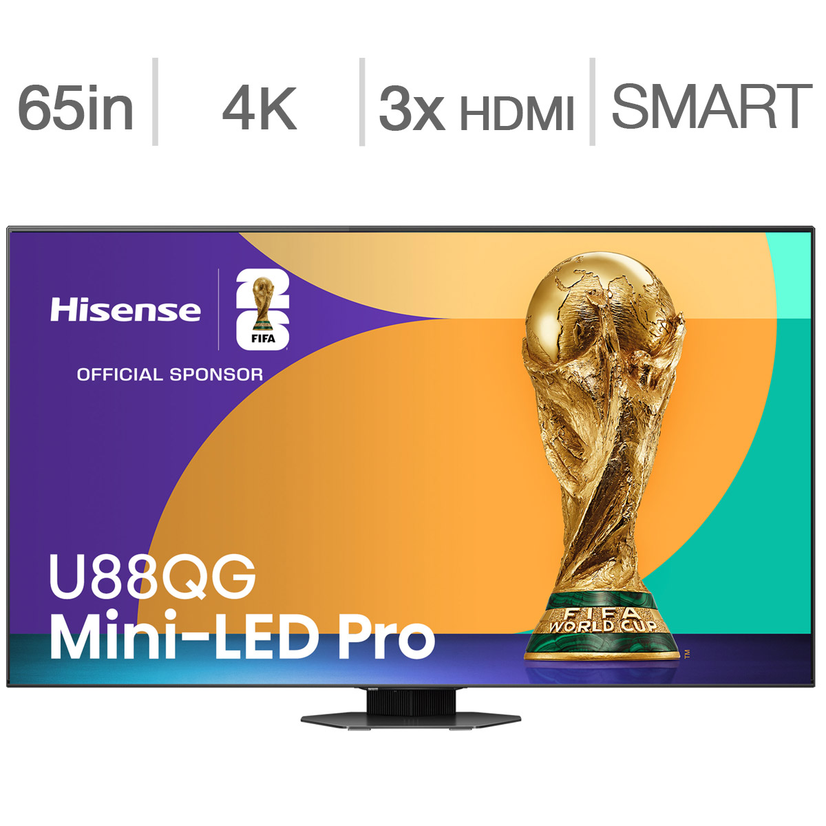 Hisense 65&#034; Class - U88QG Series - 4K QLED Mini LED Pro TV