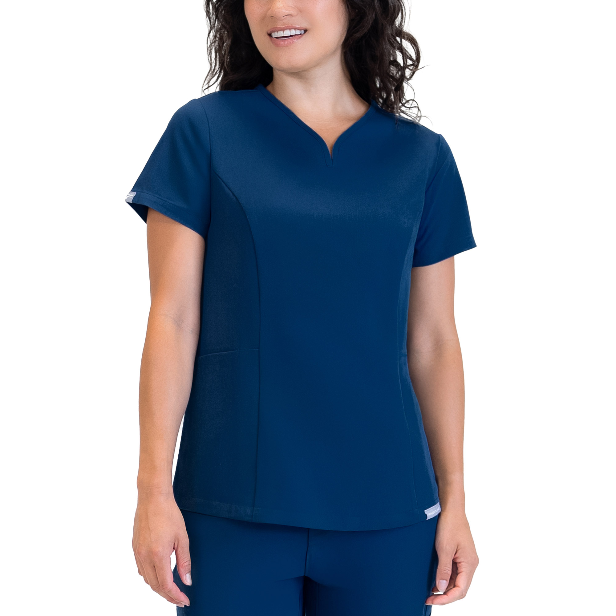 Frontline Women's Two Pocket V-Neck Scrub Top | Costco