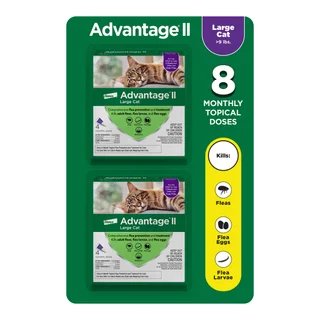 ADVANTAGE 2 L CAT +9 LBS 8 MONTH SUPPLY
