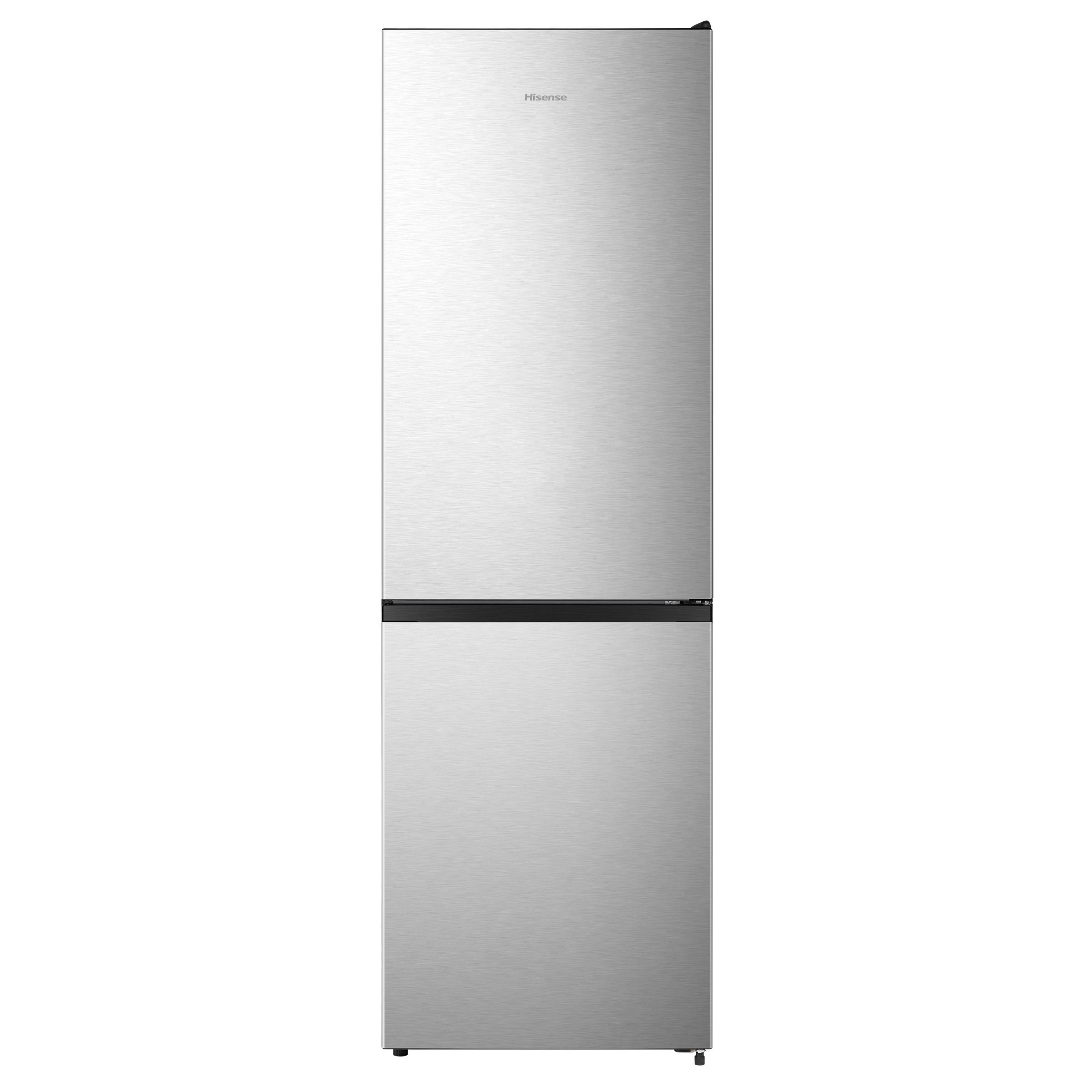 Hisense 24 in 10.8 cu ft. Stainless Steel Bottom Mount Counter Depth Refrigerator with Recessed Handle