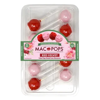 MACAROOZ RED VELVET MAC POP 10/12 OZ