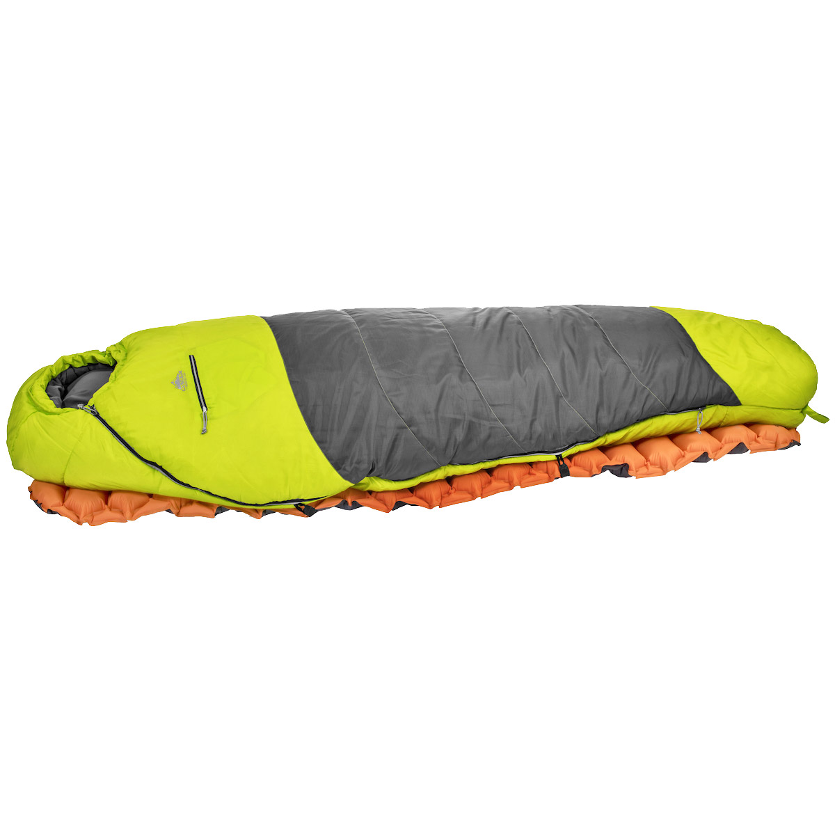 Cascade Mountain Tech 30-Degree Mummy Sleeping Bag with pillow