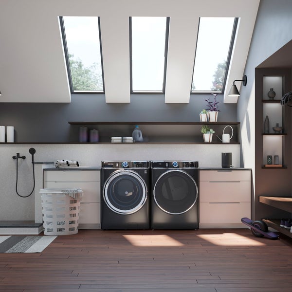 GE Profile 7.8 cu. ft. Smart ELECTRIC Front Load Dryer with GE Profile 7.8 cu. ft. Smart ELECTRIC Front Load Dryer with