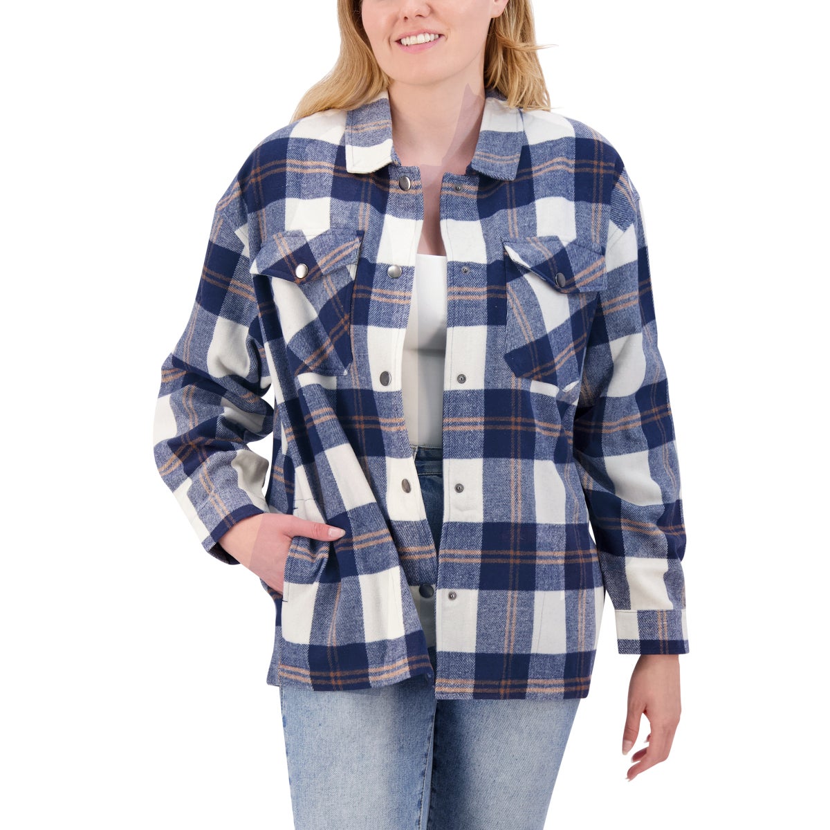 HFX Ladies' Shirt Jacket | Costco HFX Ladies' Shirt Jacket | Costco
