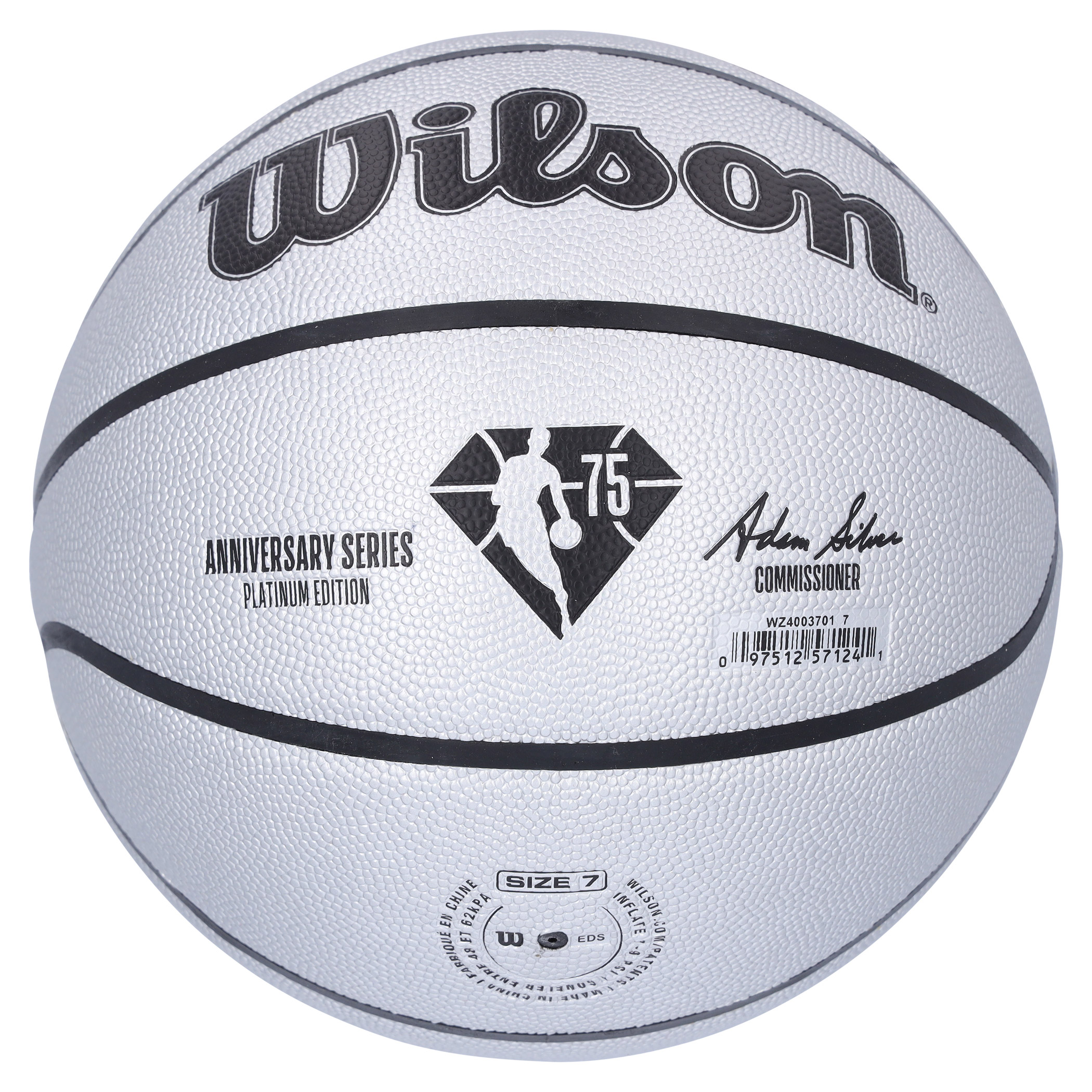 Boston Celtics Legends Multi-Signed Wilson 75th Anniversary Logo