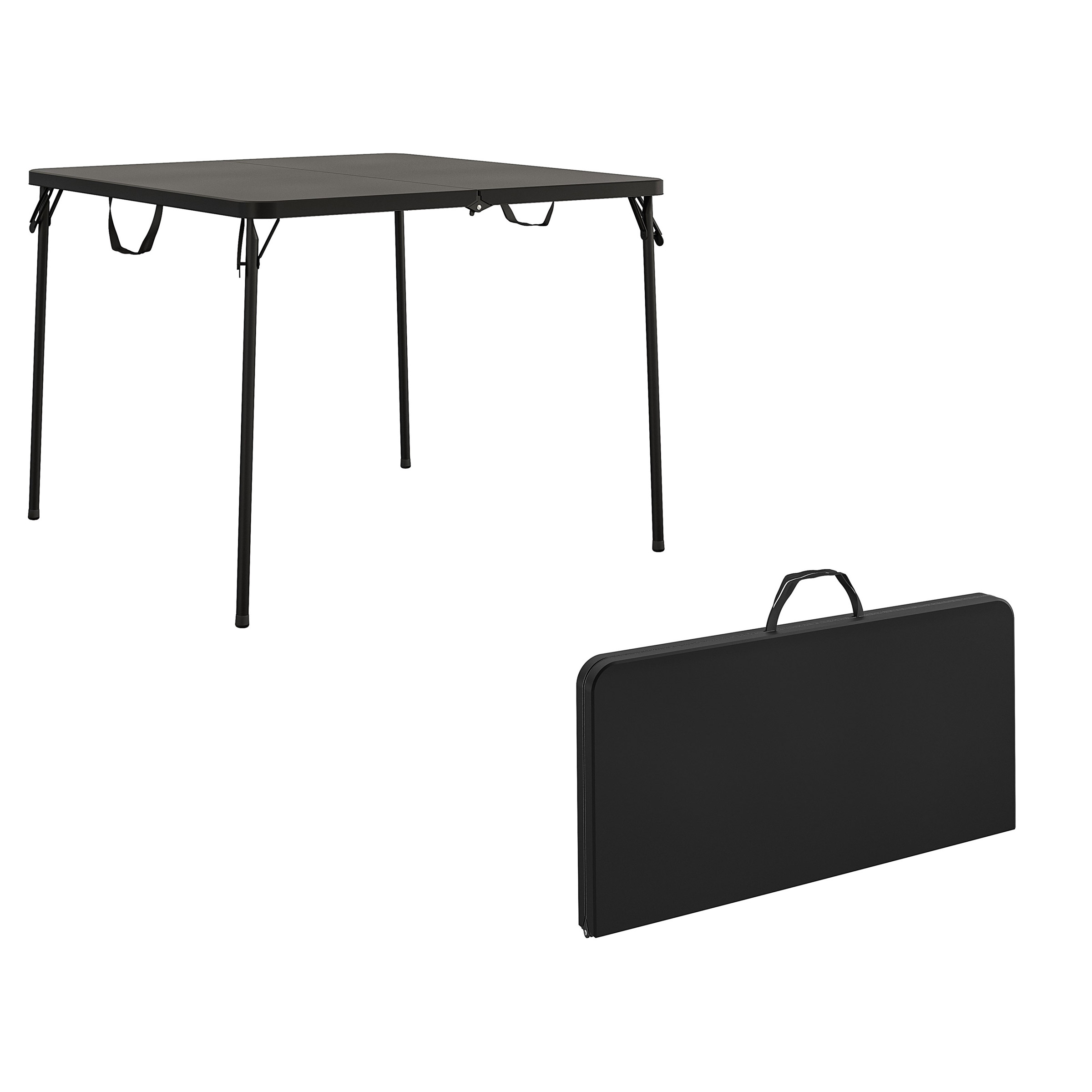 Cosco 97.7 cm (38.5 in.) Fold in Half Card Table, Wheel Chair Accessible
