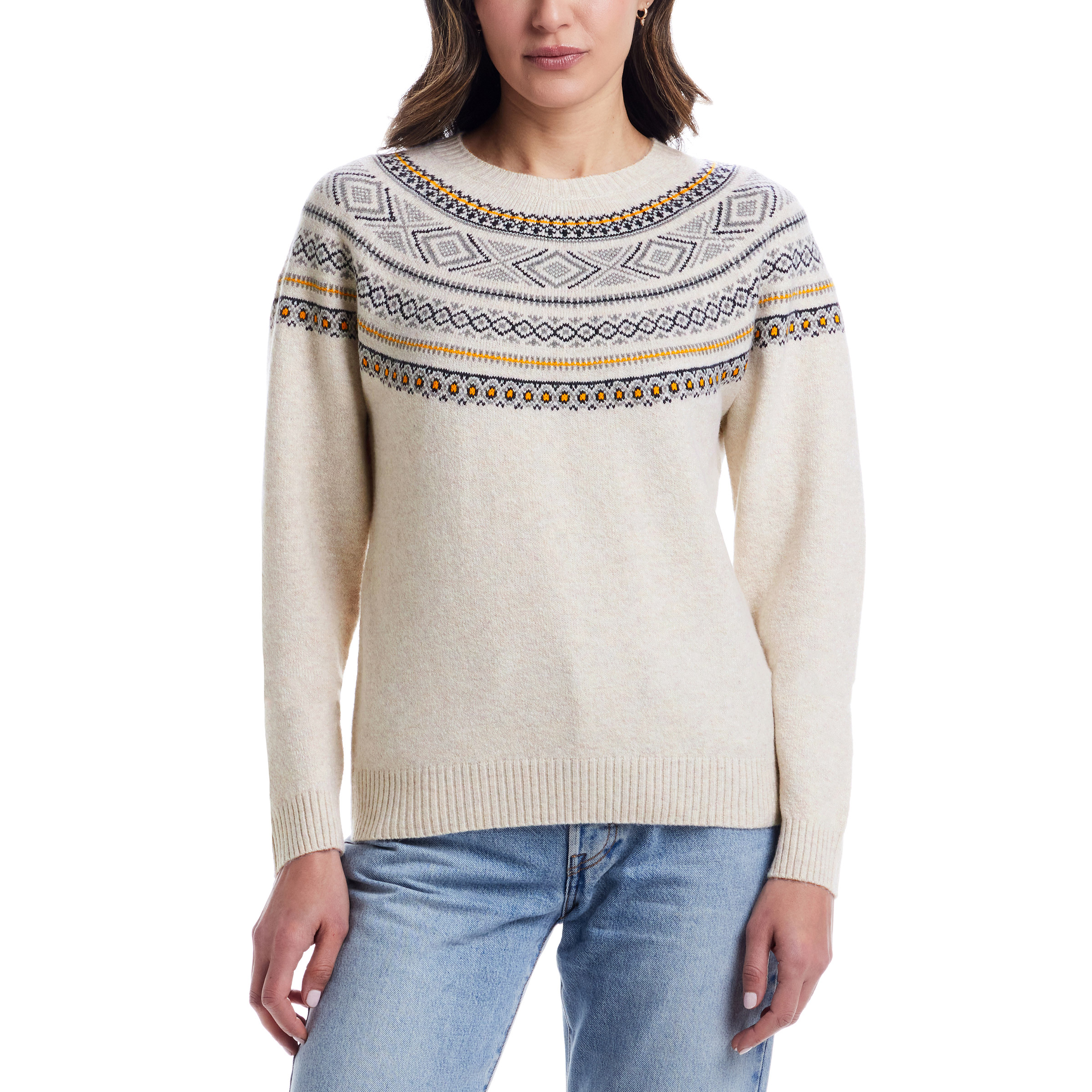 Weatherproof Vintage Women's Fairisle Sweater
