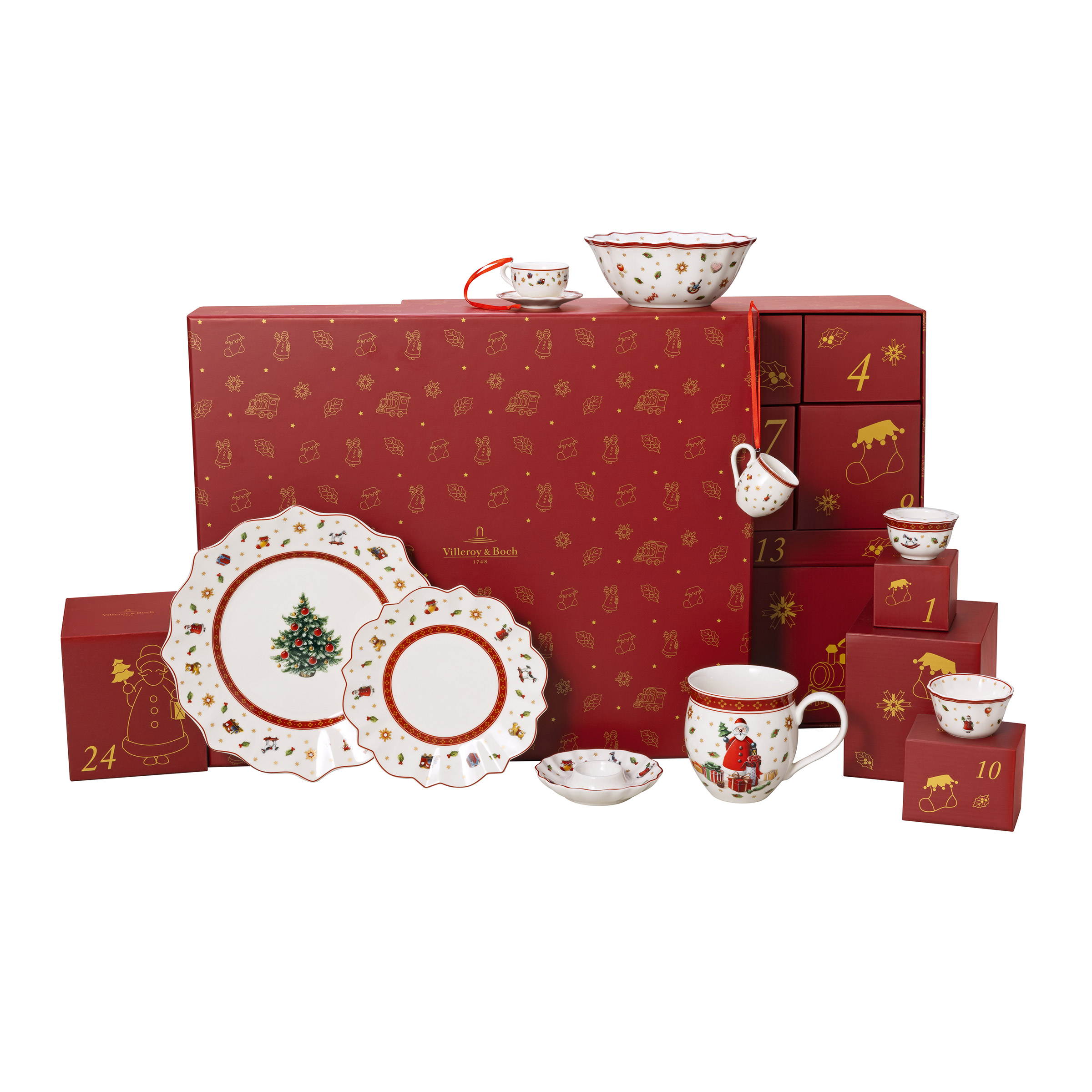 Villeroy & Boch Toy's Delight Advent Calendar, 24-pieces