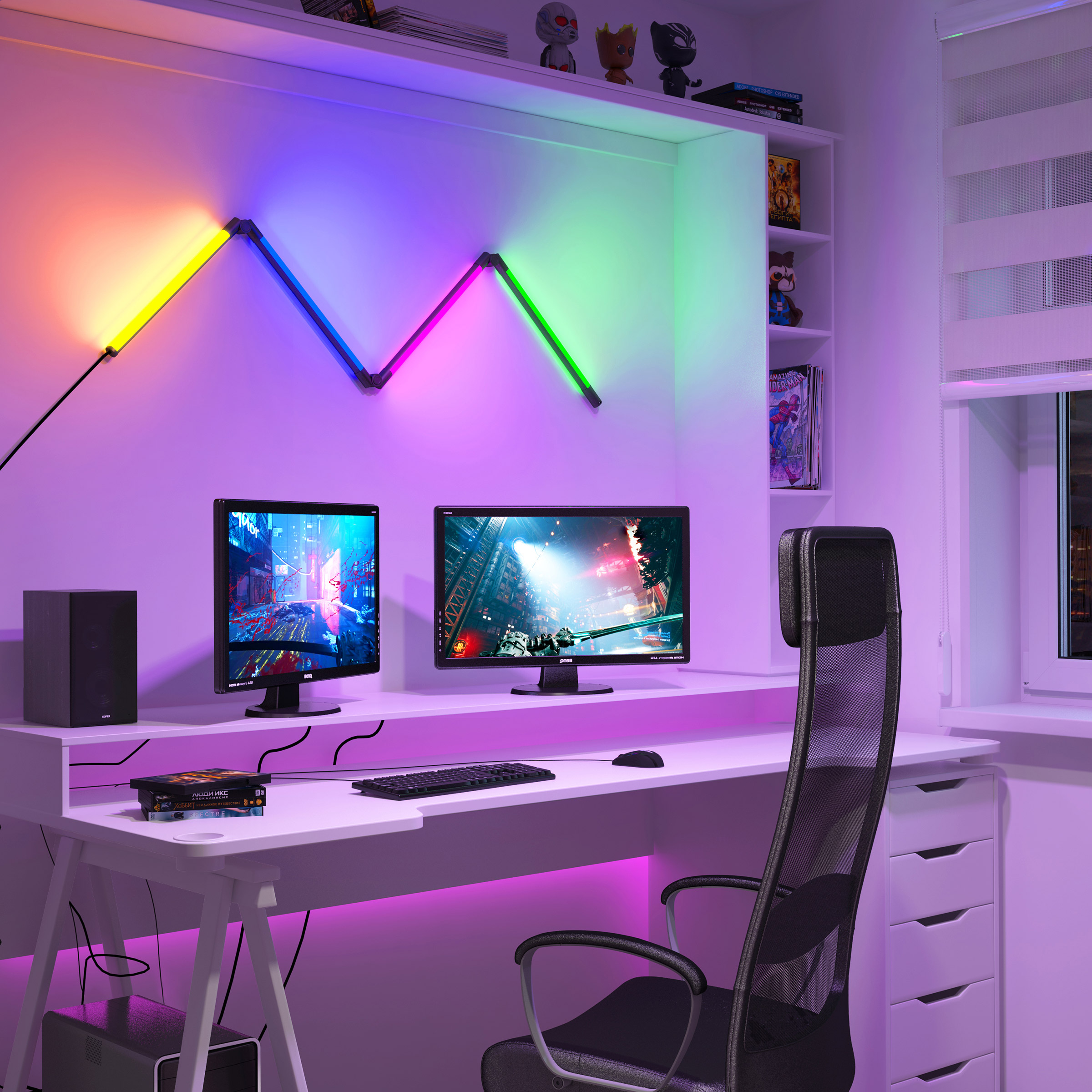アウトレット CORIGGE MARKETフロアライト Artika Fitch Gaming Floor Lamp RGB/Smart | Costco