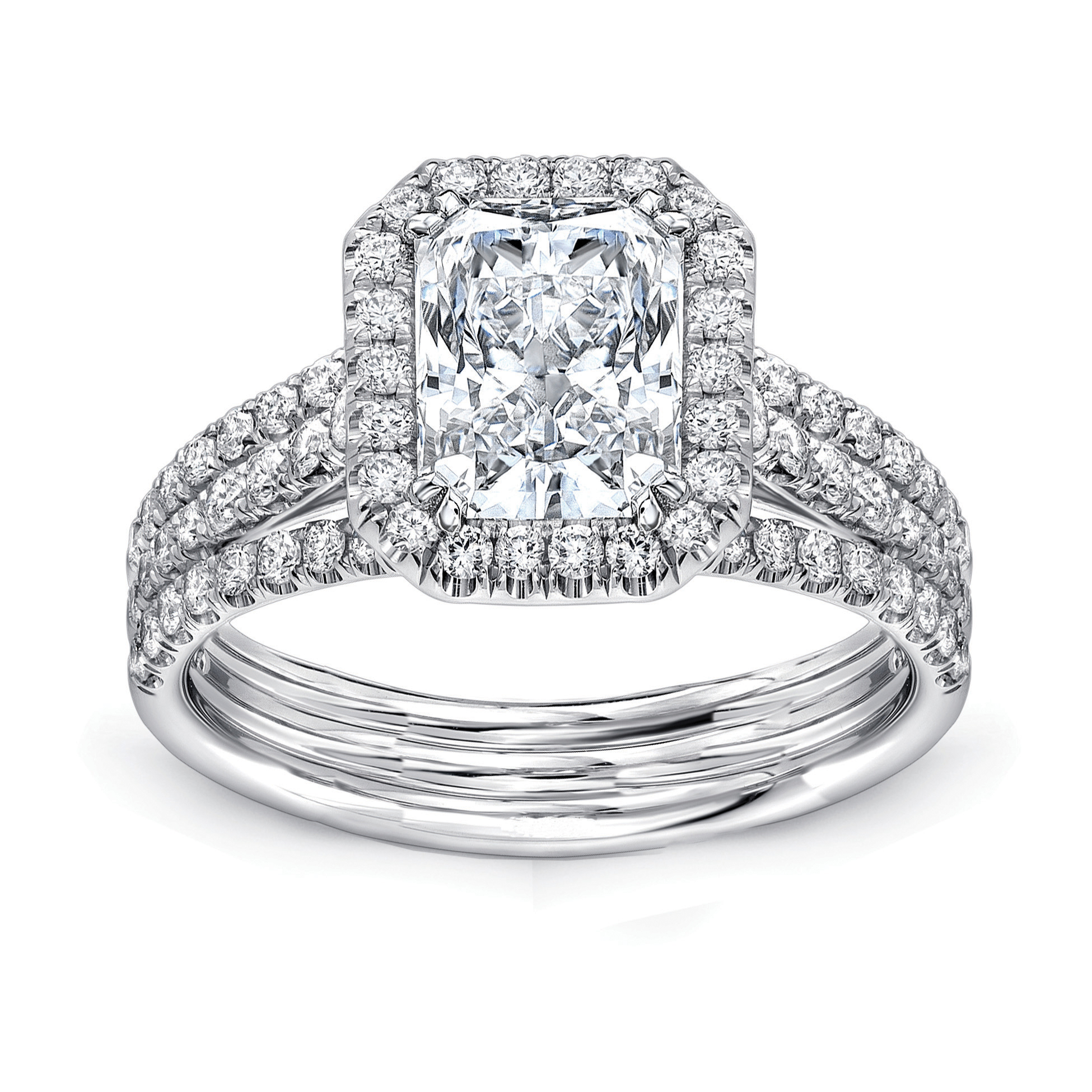 Rectangular Radiant Diamond Ring (2.46 ctw) | Costco