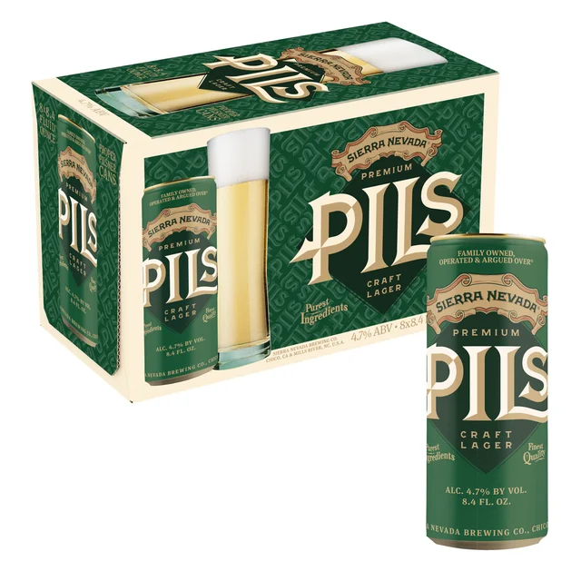 SIERRA NEVADA PILS CHICO,CA 8/8.4OZ CANS
