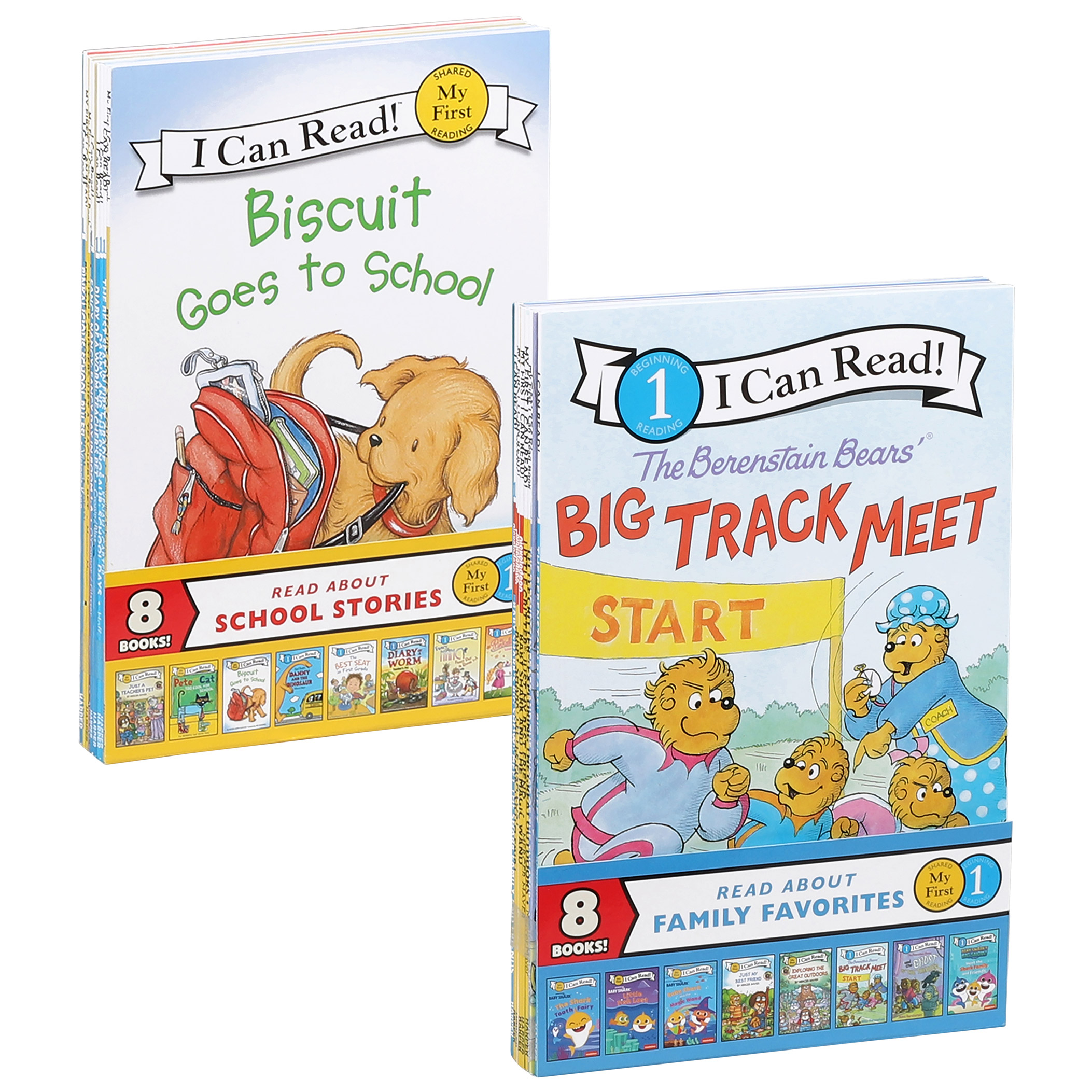 School Stories and Family Adventures: 16 Book Set Costco