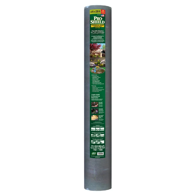 Dalen Pro Shield Landscape Fabric With 50 Staples, 4 ft x 220 ft