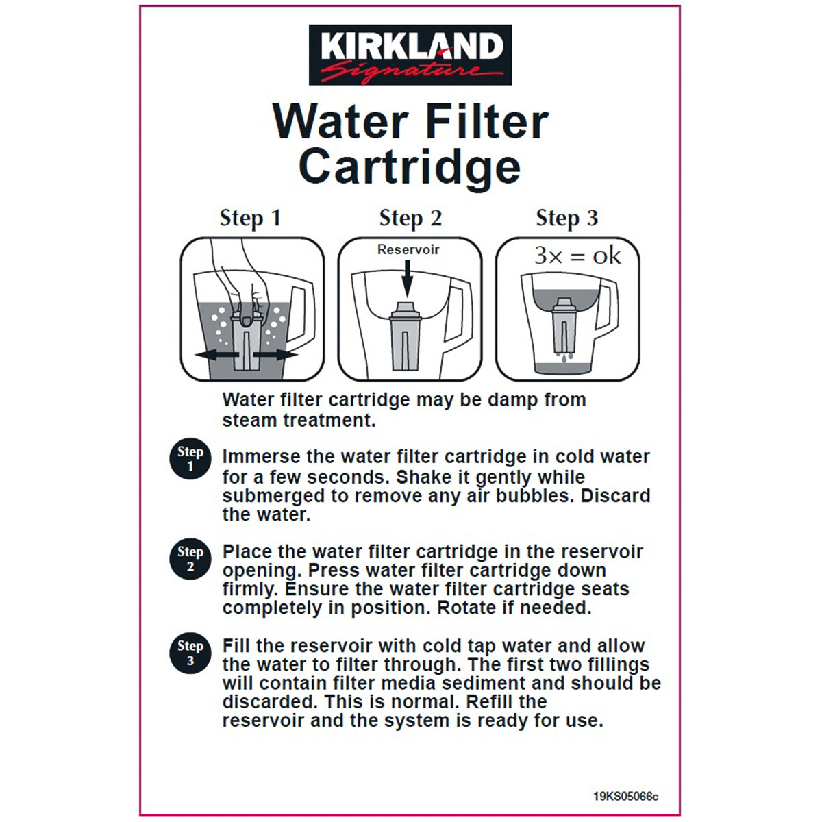 Kirkland Signature Water Filter Cartridge, 10-pack set | Costco