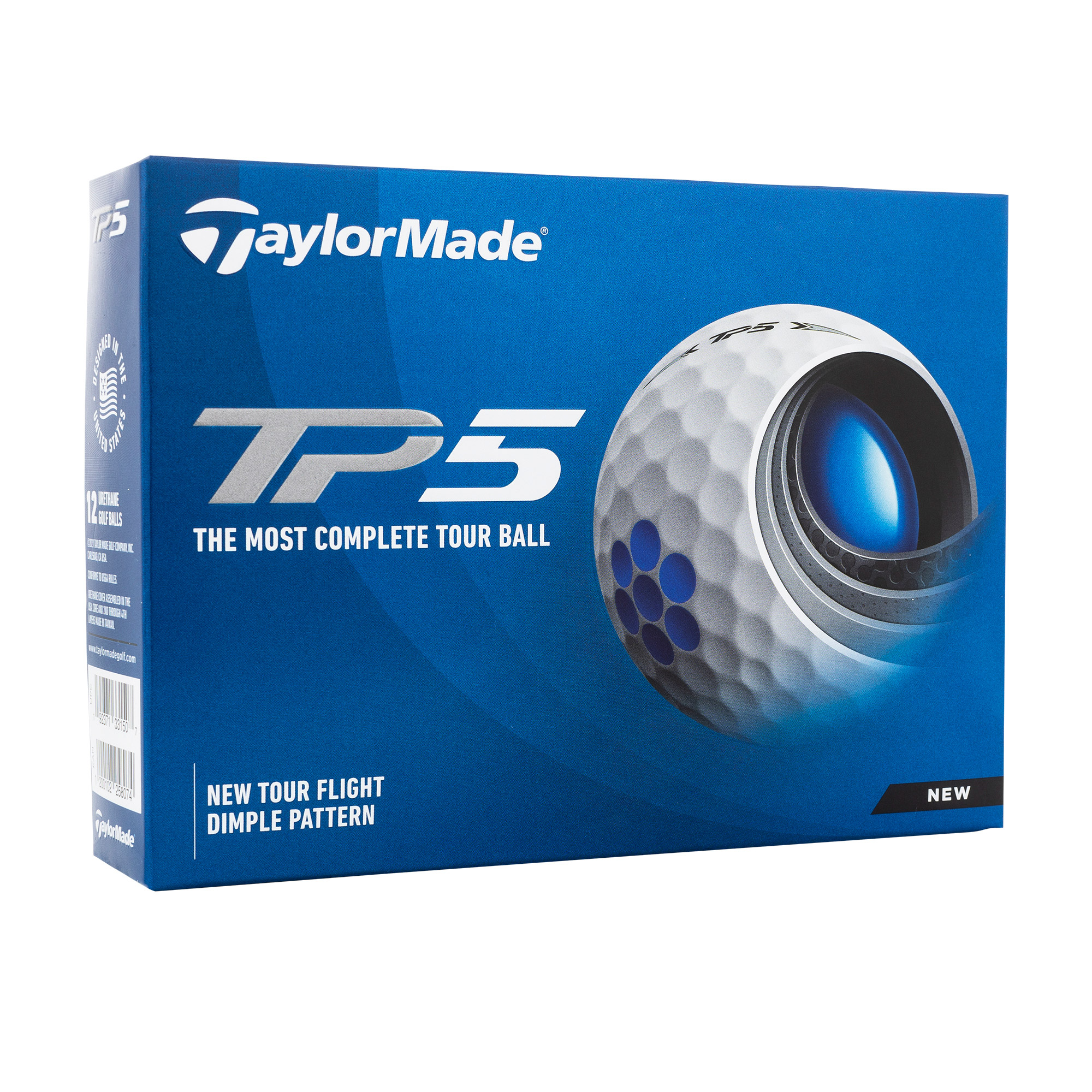 TaylorMade TP5 Golf Ball, 12-pack