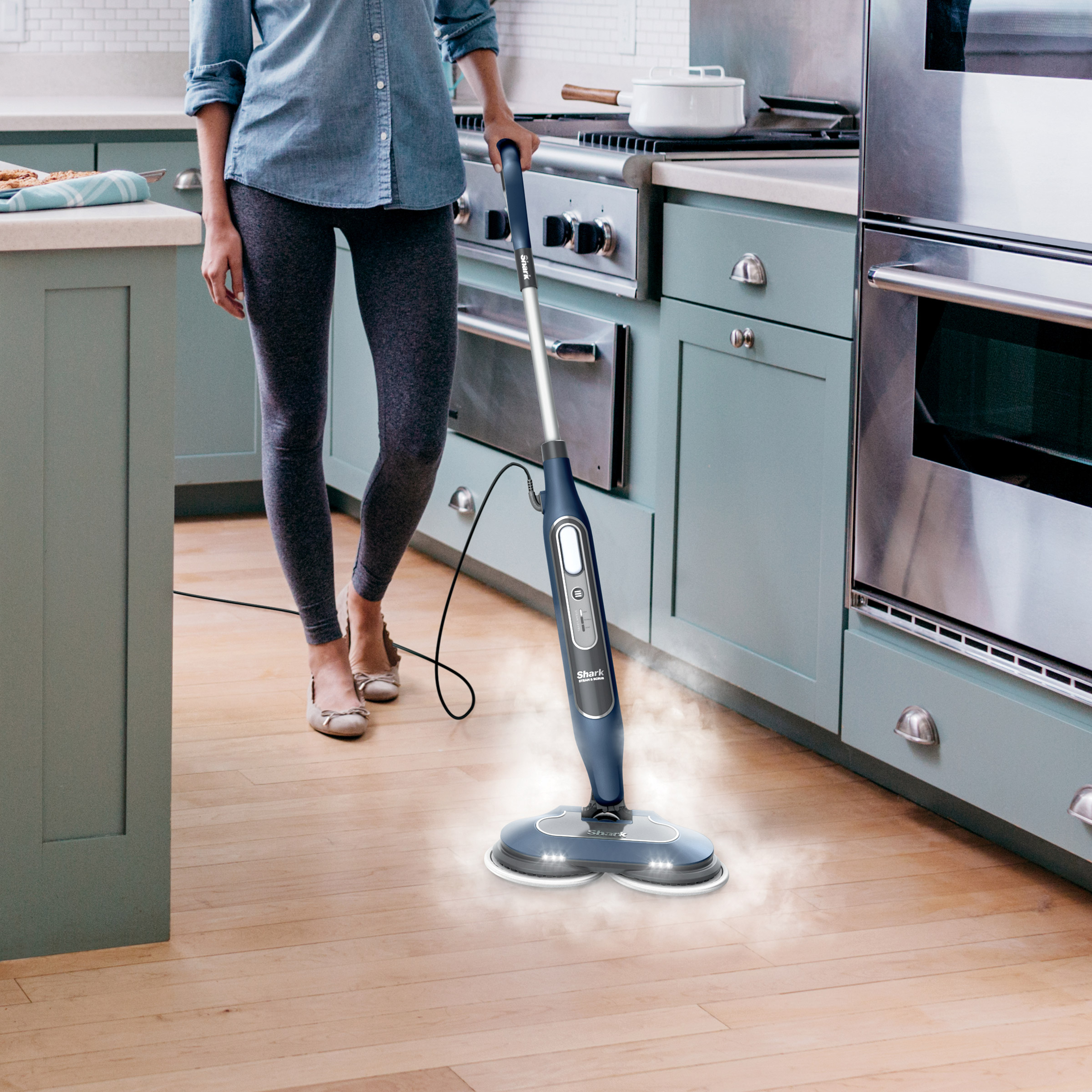Shark Steam and Scrub All-in-One Scrubbing Steam Mop | Costco