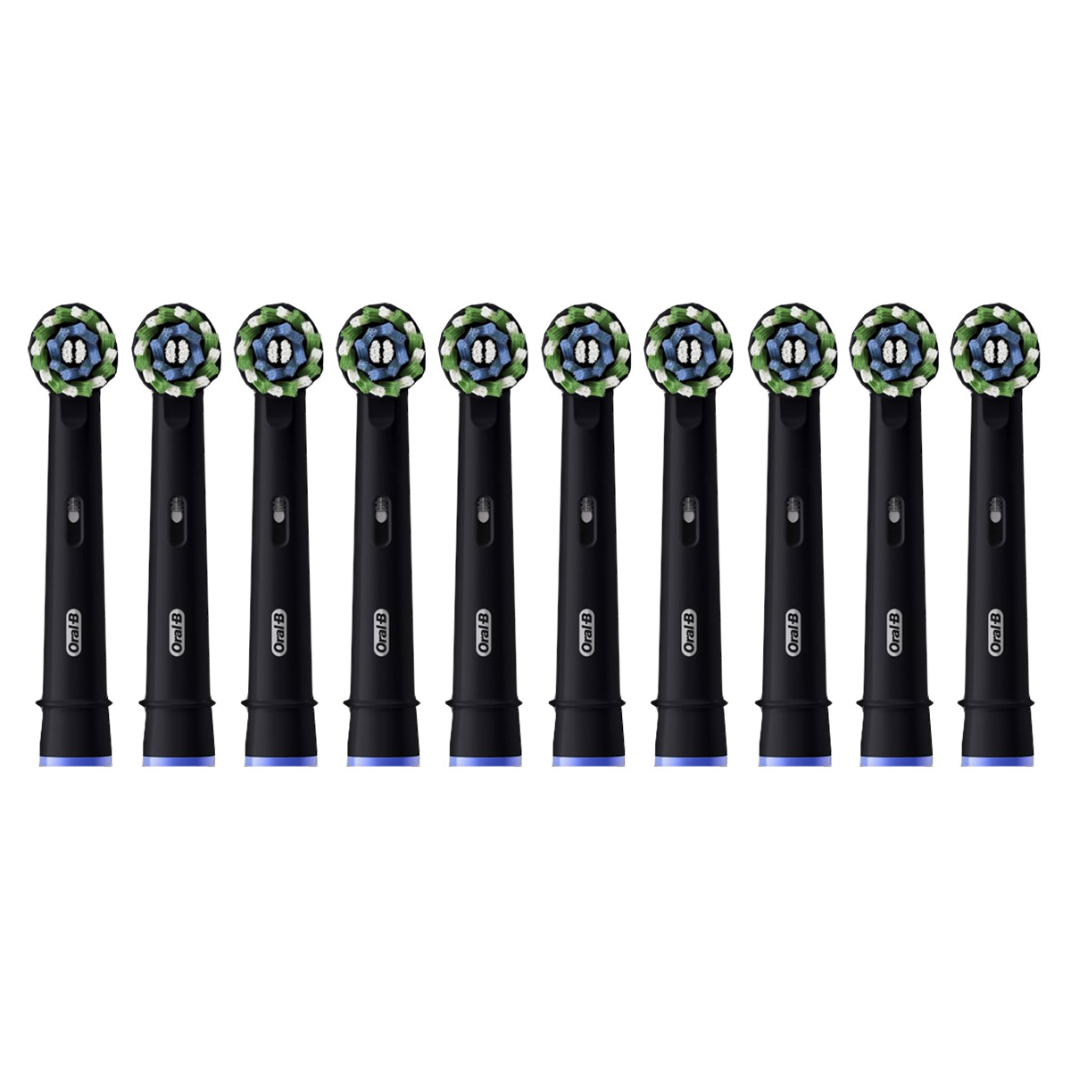 Oral-B CrossAction Electric Toothbrush Replacement Brush Head Refills, 10-pack