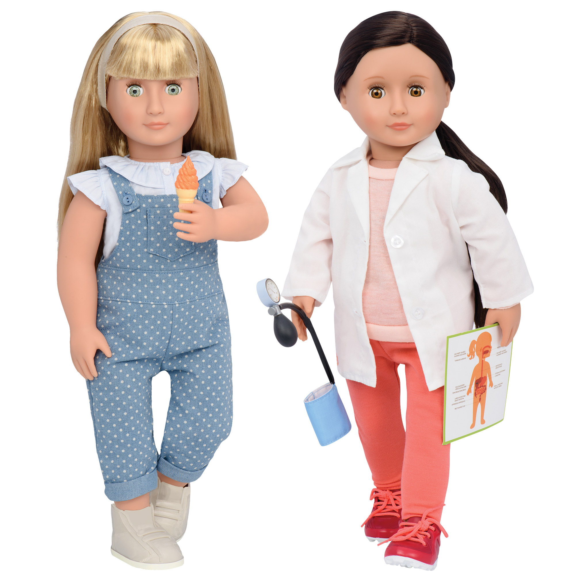 Our Generation Dolls Deluxe Lorelei and Nicola Bundle