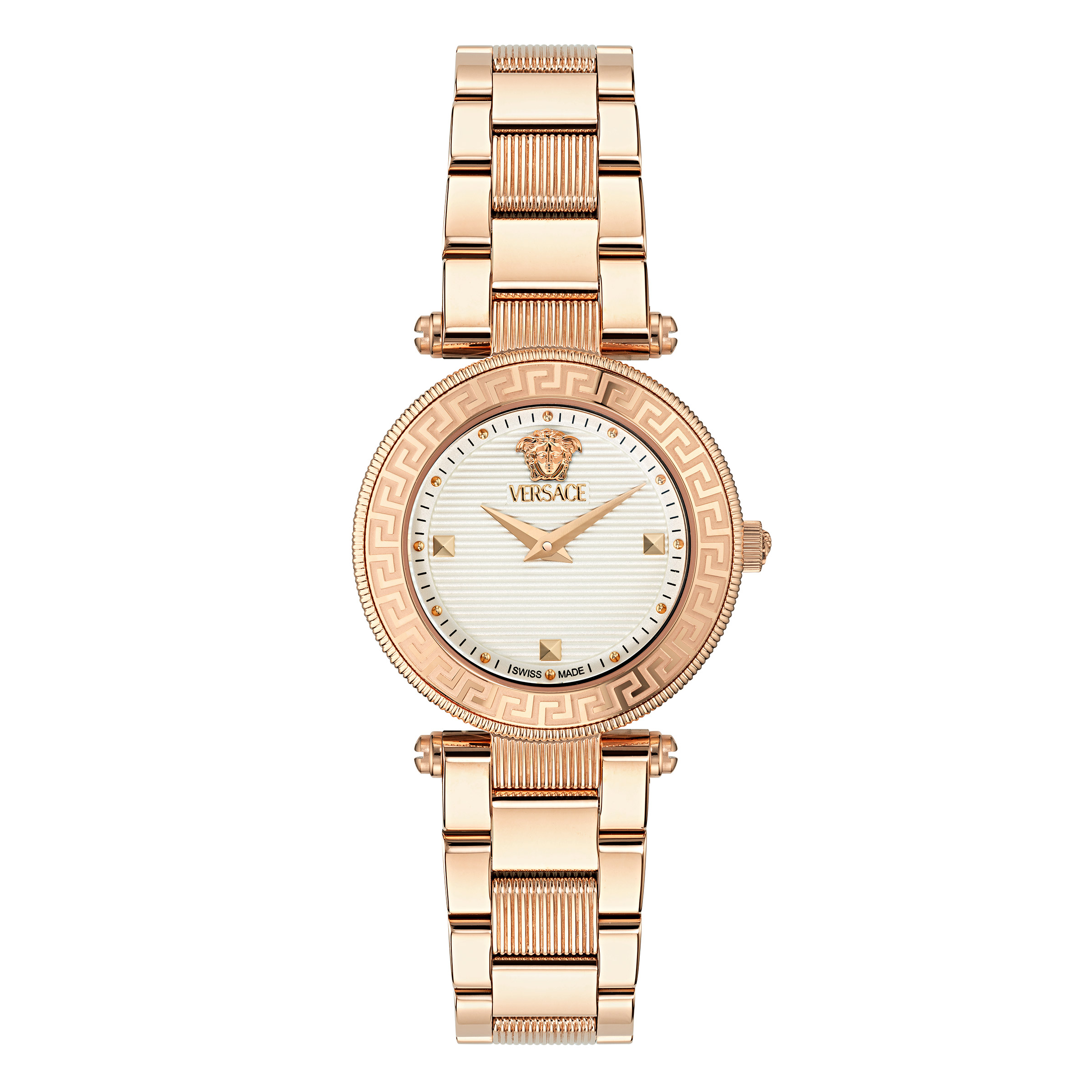 Versace Revive Petite White Silver-Tone Dial Women's Watch