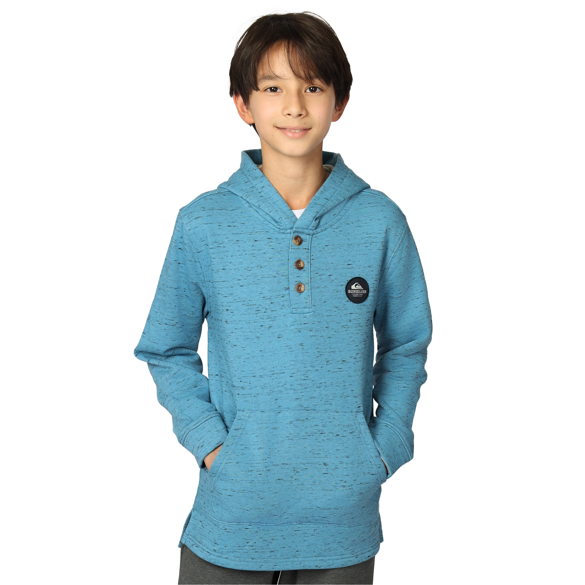 Quiksilver Boys Henley Hoodie