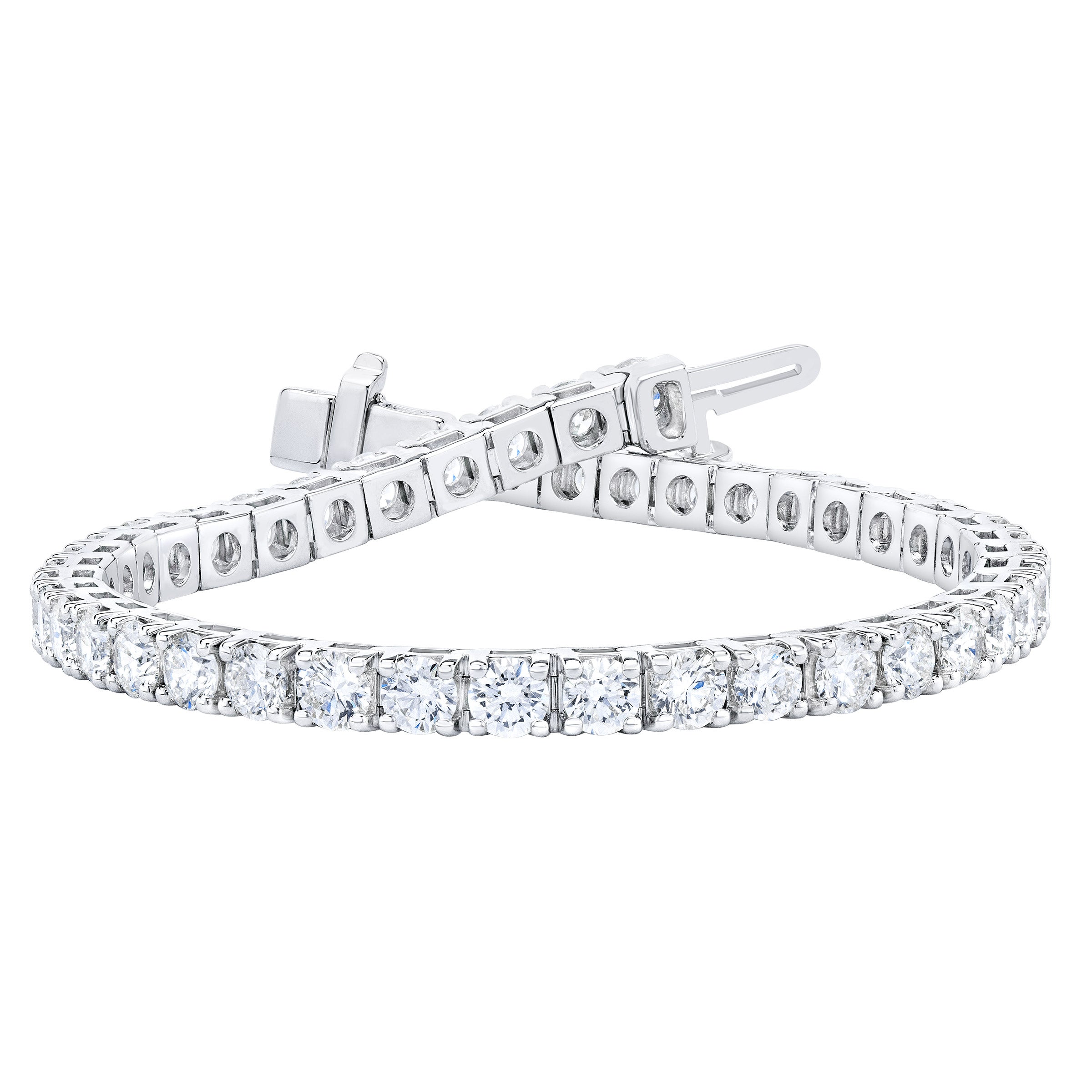 Round Brilliant 9.00 ctw VS2 Clarity, I Color Diamond 14kt White