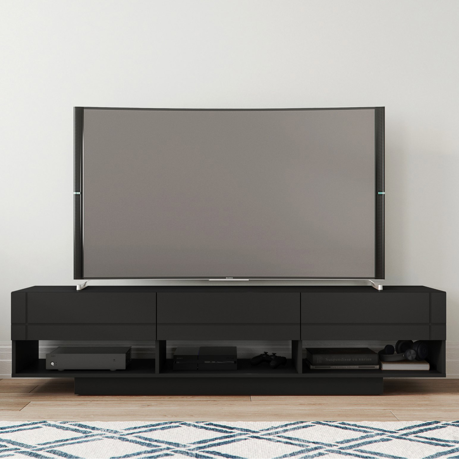 Stereo 181.6 cm (71.5 in.) Television Stand