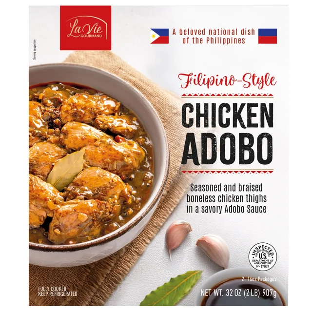 LA VIE GOURMAND CHICKEN ADOBO 32 OUNCES