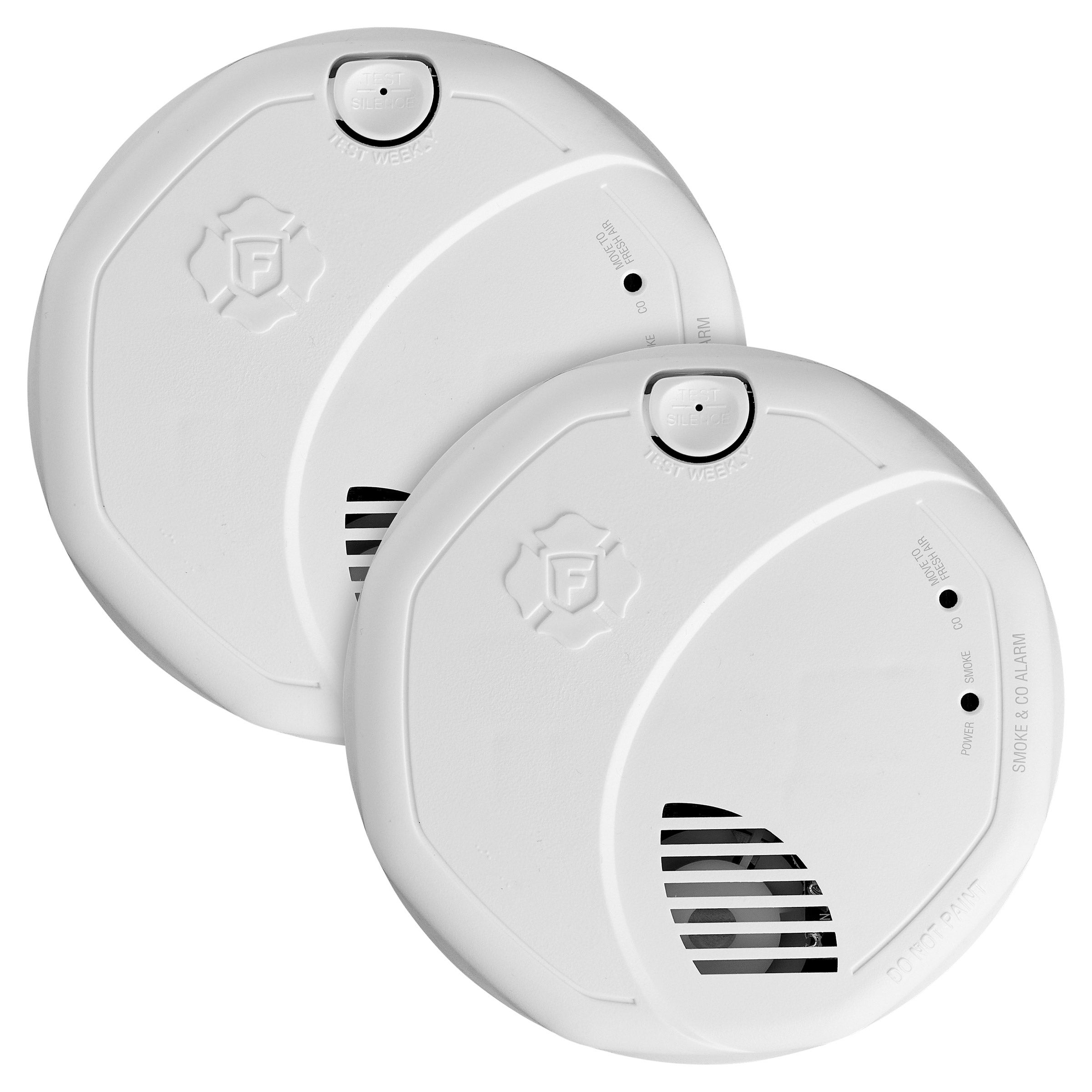 4枚セット FIRST ALERT blow ones cool First Alert Z-Wave Battery Smoke and CO Alarm Works with Ring, 2