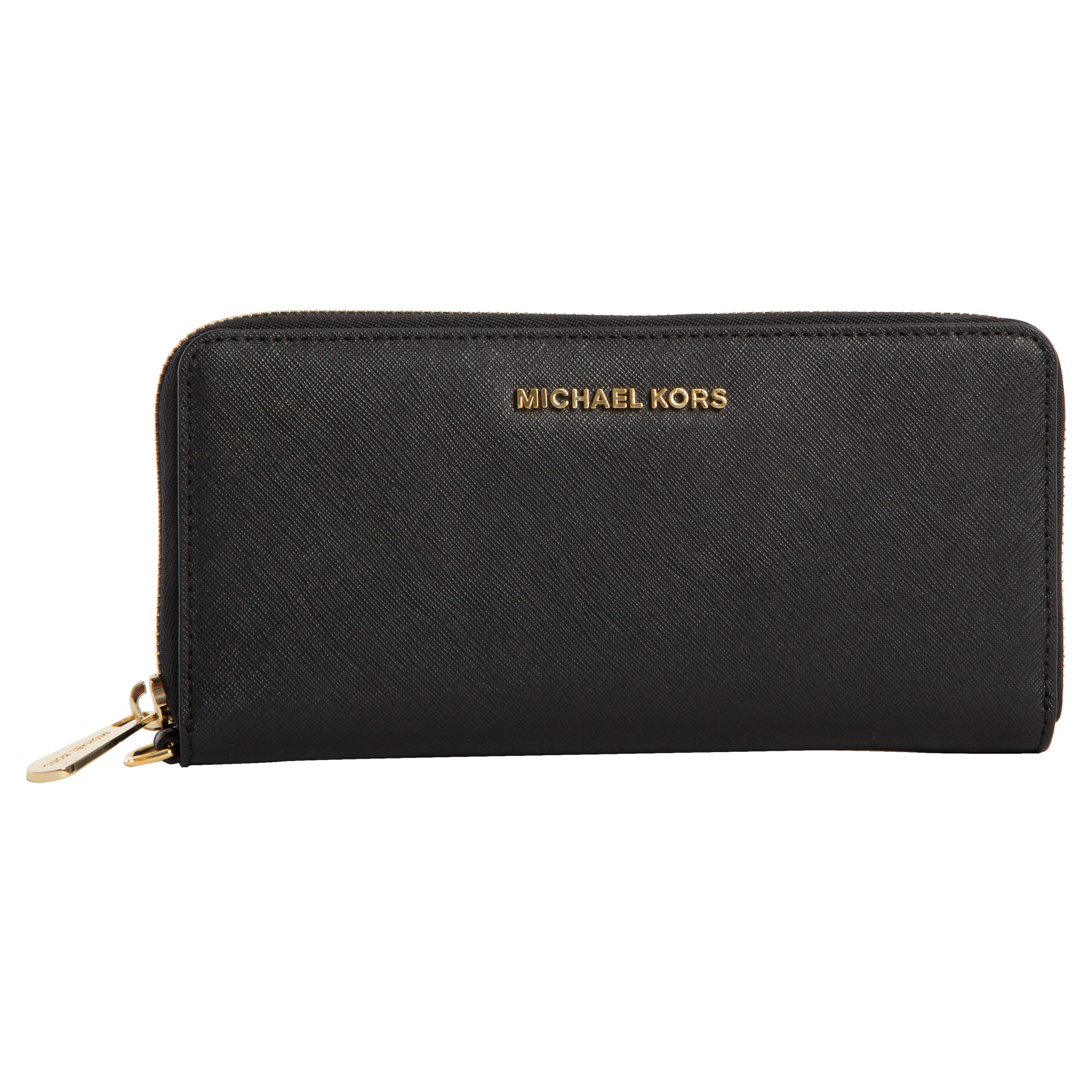 Michael Kors Jet Set Travel Wallet, Black | Costco