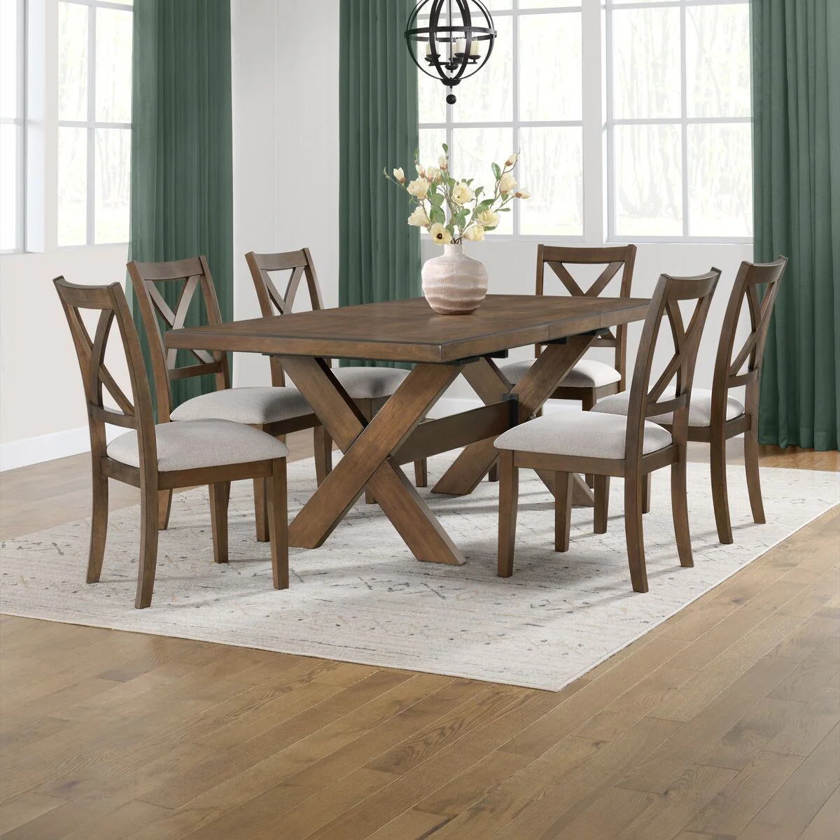 Lathan Dining Table and 6 Chairs | Costco