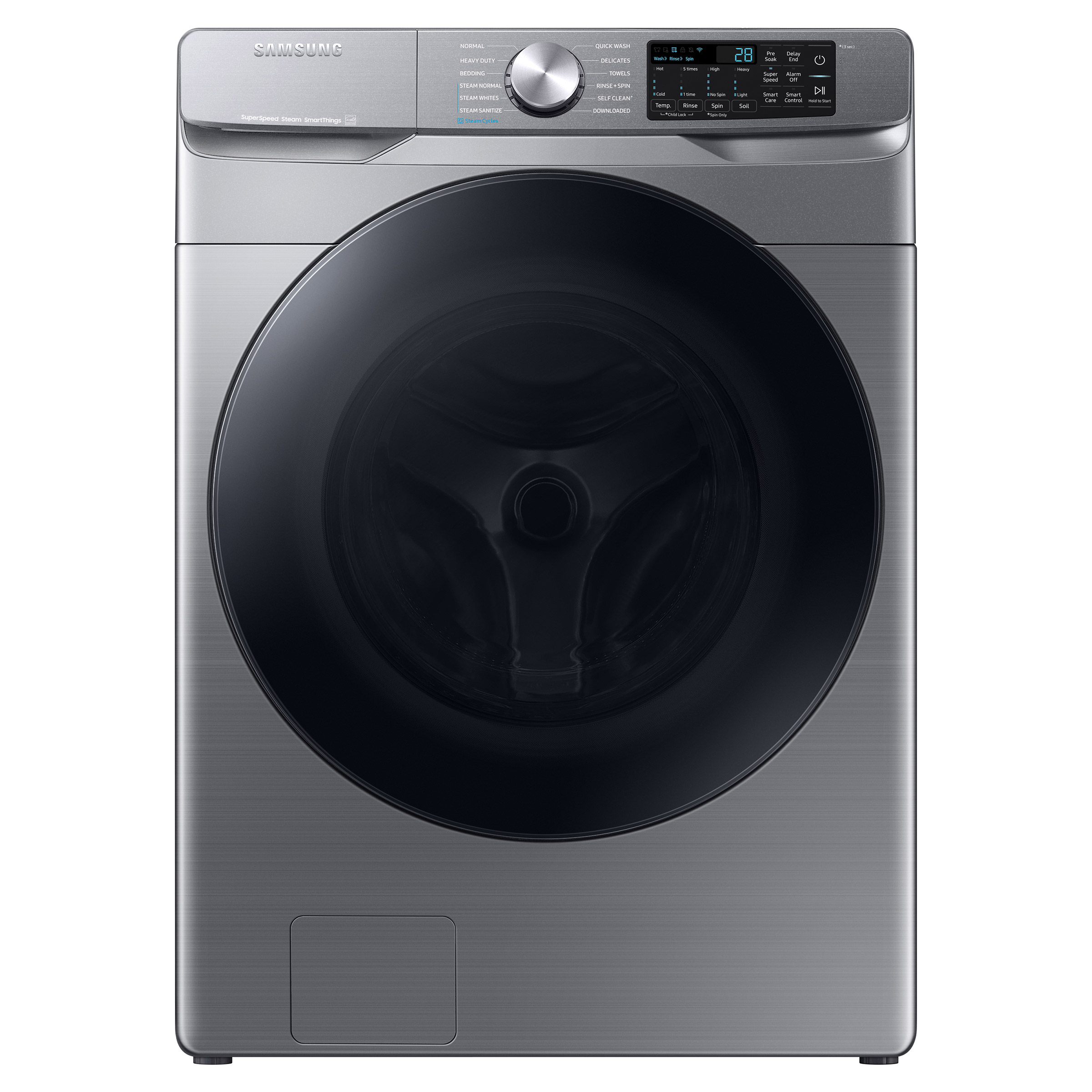 Samsung 4.5 cu. ft. Large Capacity Smart Front Load Washer with Super Speed Wash