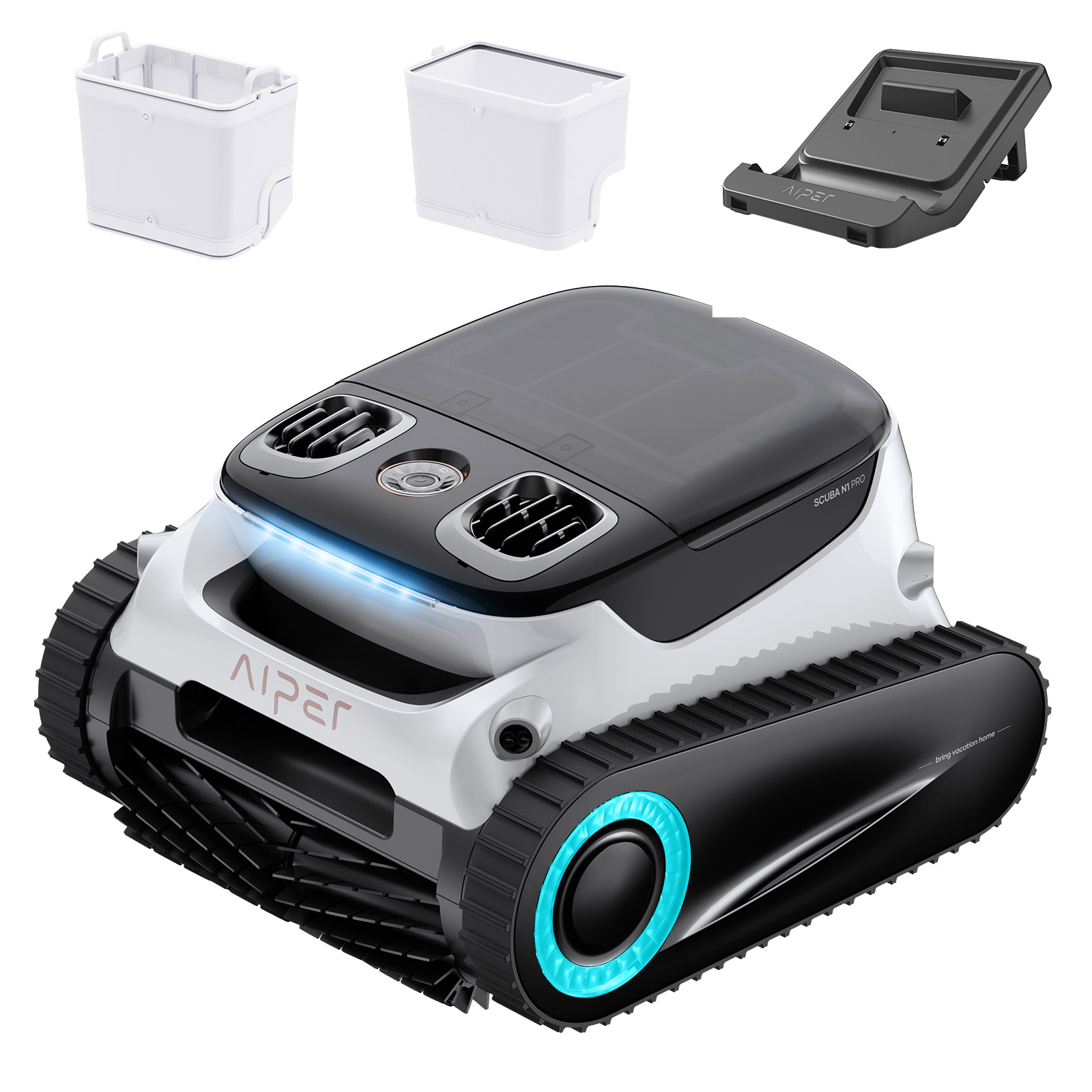Aiper Scuba N1 Pro Robotic Pool Cleaner with Charging Dock