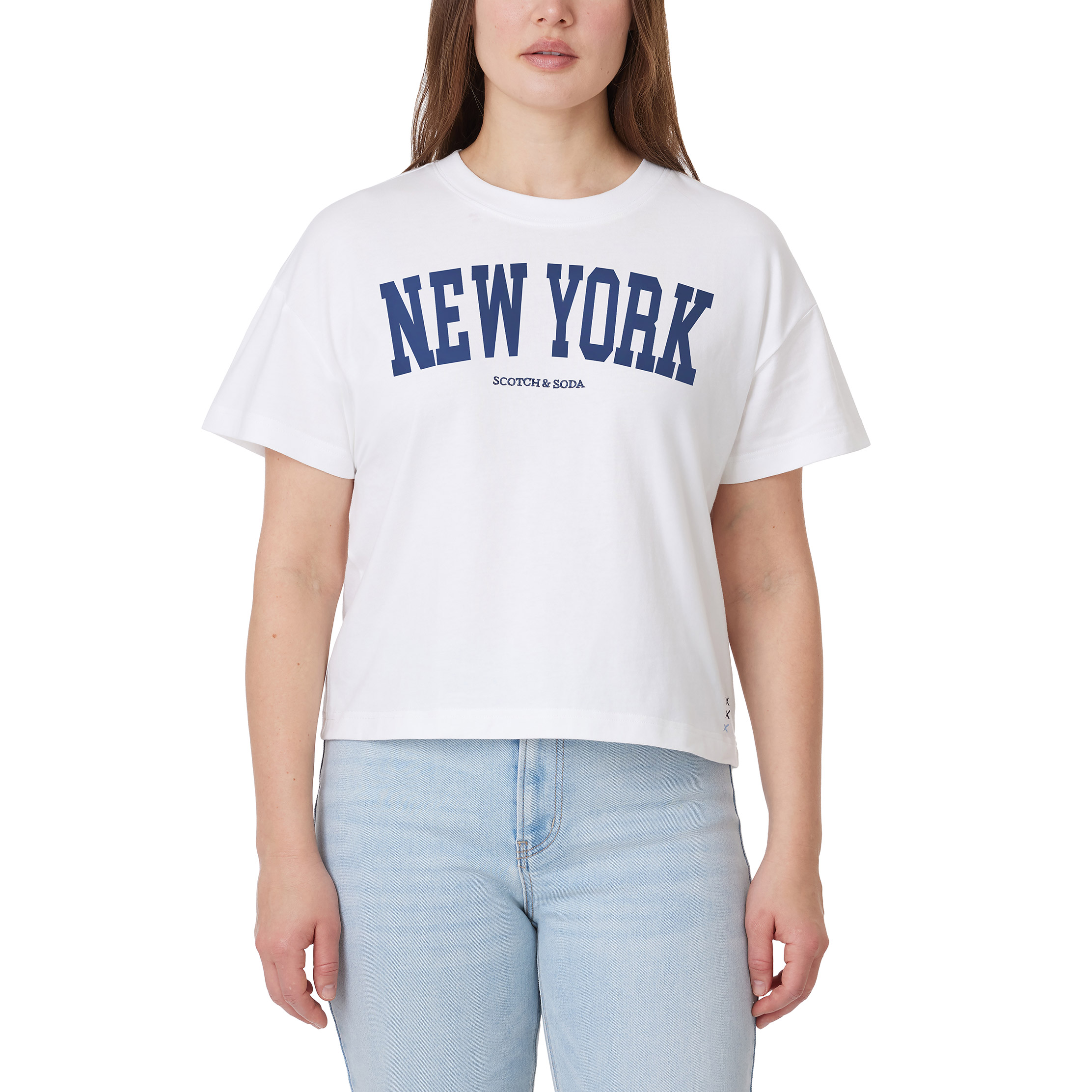Scotch & Soda Women's Boxy City T-Shirt