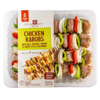 CUSTOM MADE MEALS CHICKEN KABOBS 45 OZ