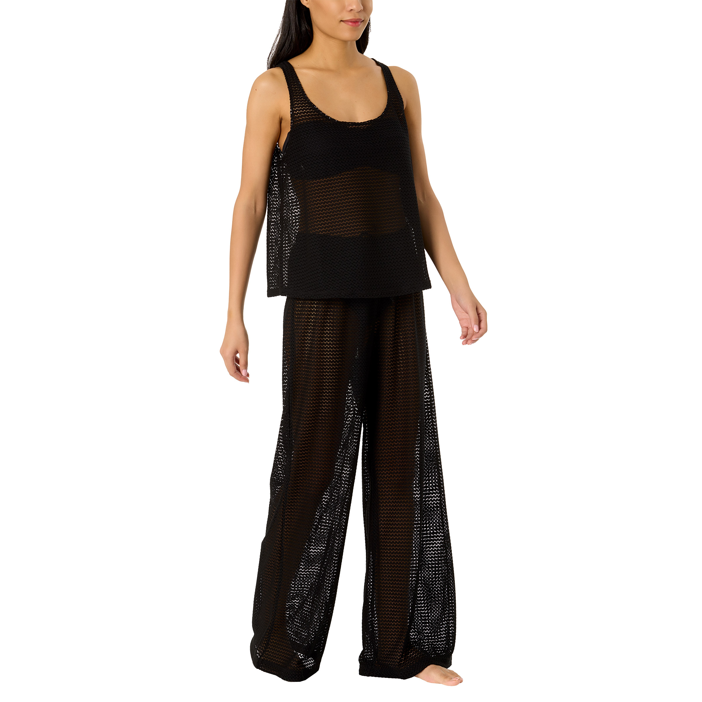 Hurley Women's Crochet Cover Up Set