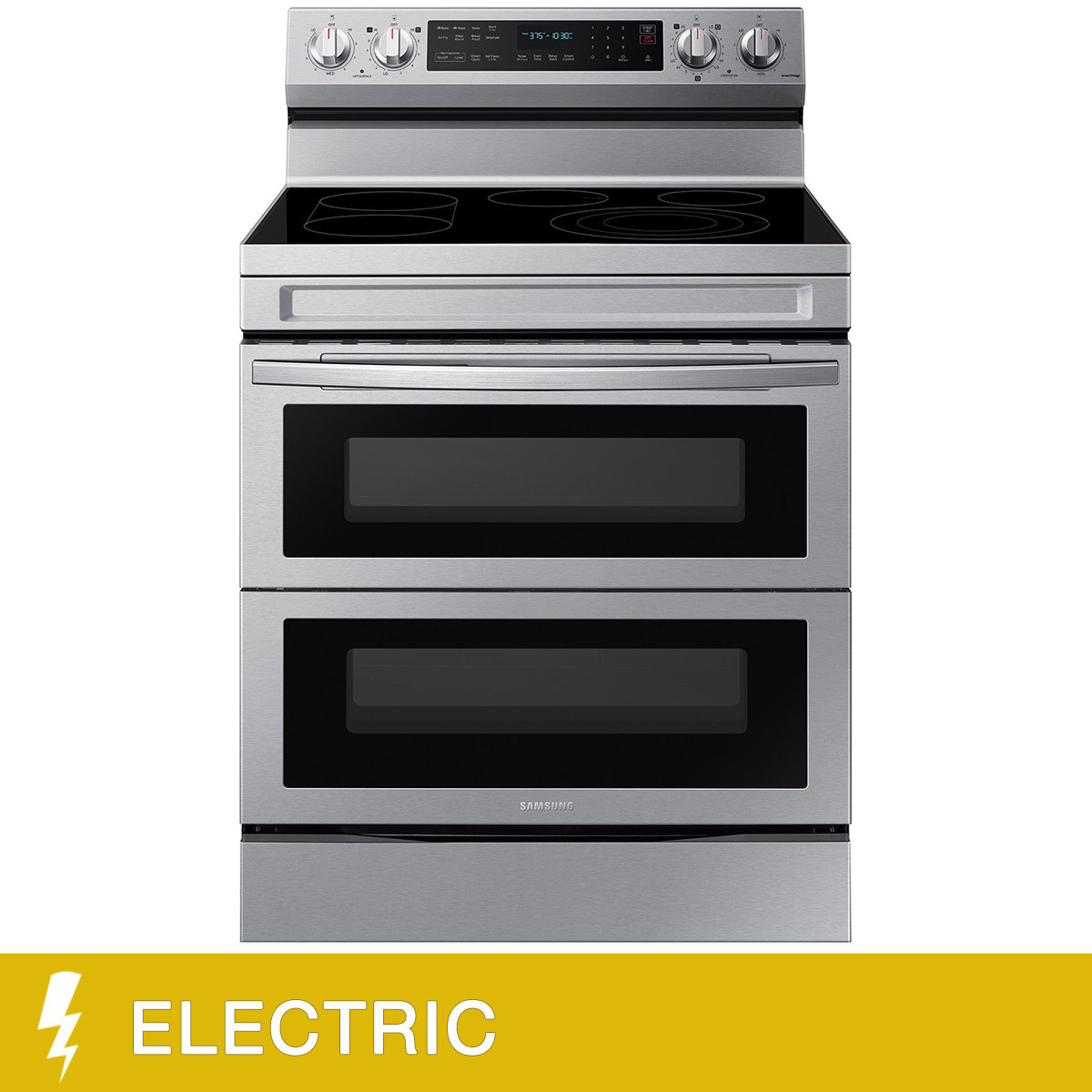 Samsung 30 in 6.3 cu ft. Electric Range with Air Fry and Built-in Wi-Fi