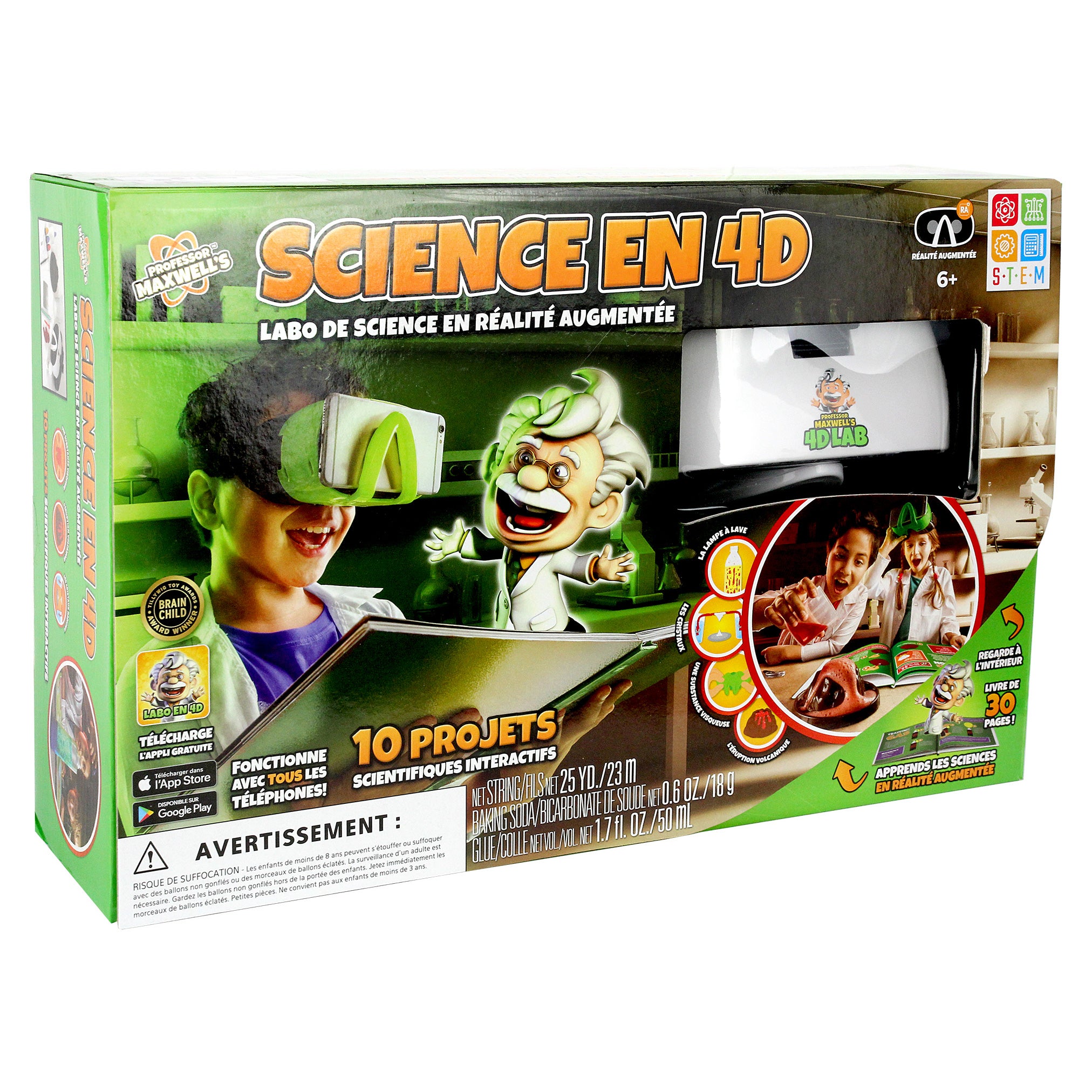 Professor Maxwell's 4D Science Augmented Reality (STEM) | Costco