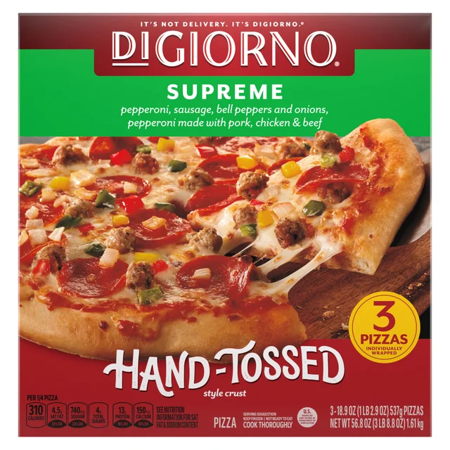 DIGIORNO SUPREME PIZZA 3/18.9 OZ