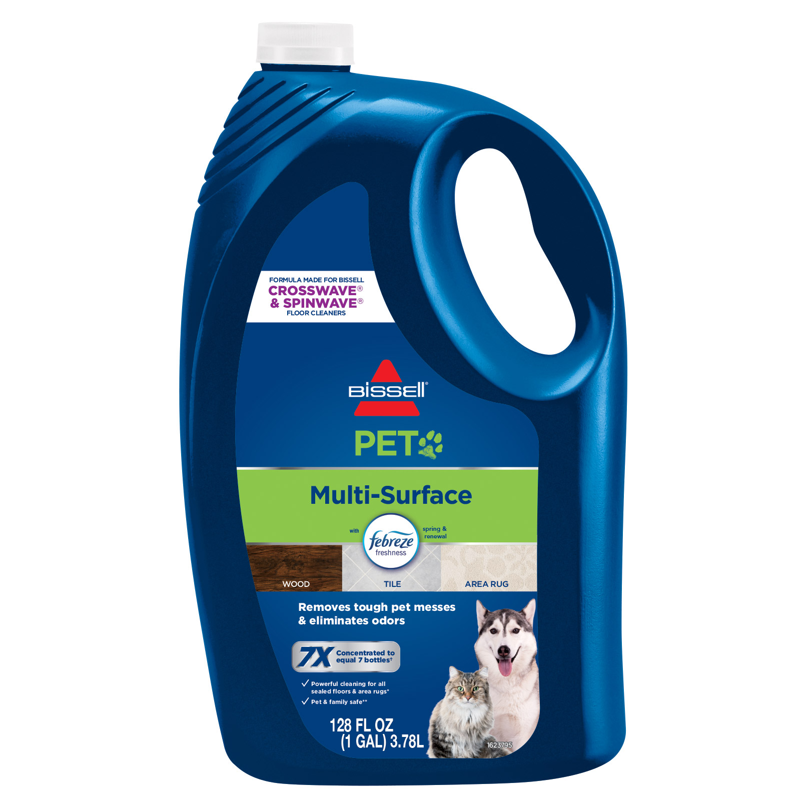 BISSELL PET Multi-Surface Formula with Febreze Freshness  128 Ounces