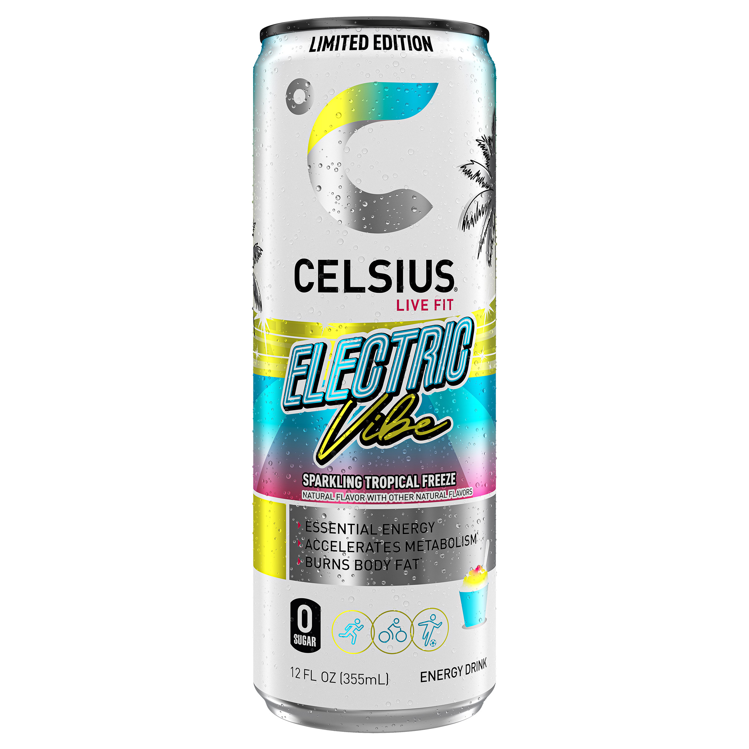 Celsius Vibe Energy Drink, Variety Pack, 12 fl oz, 18-count | Costco