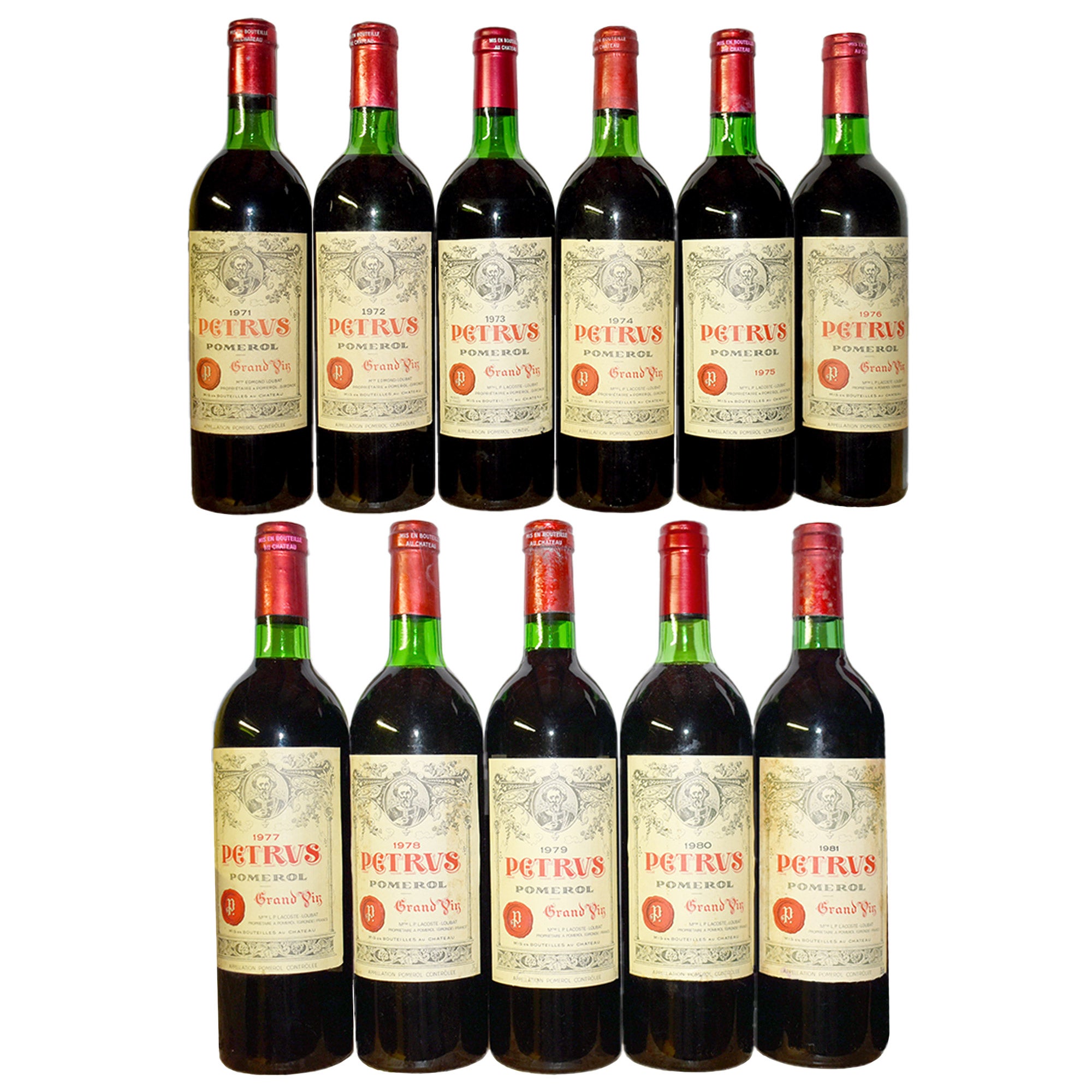 Chateau Petrus Vertical Set, 11 Pack 750ml CA ONLY (PRE-SALE) | Costco